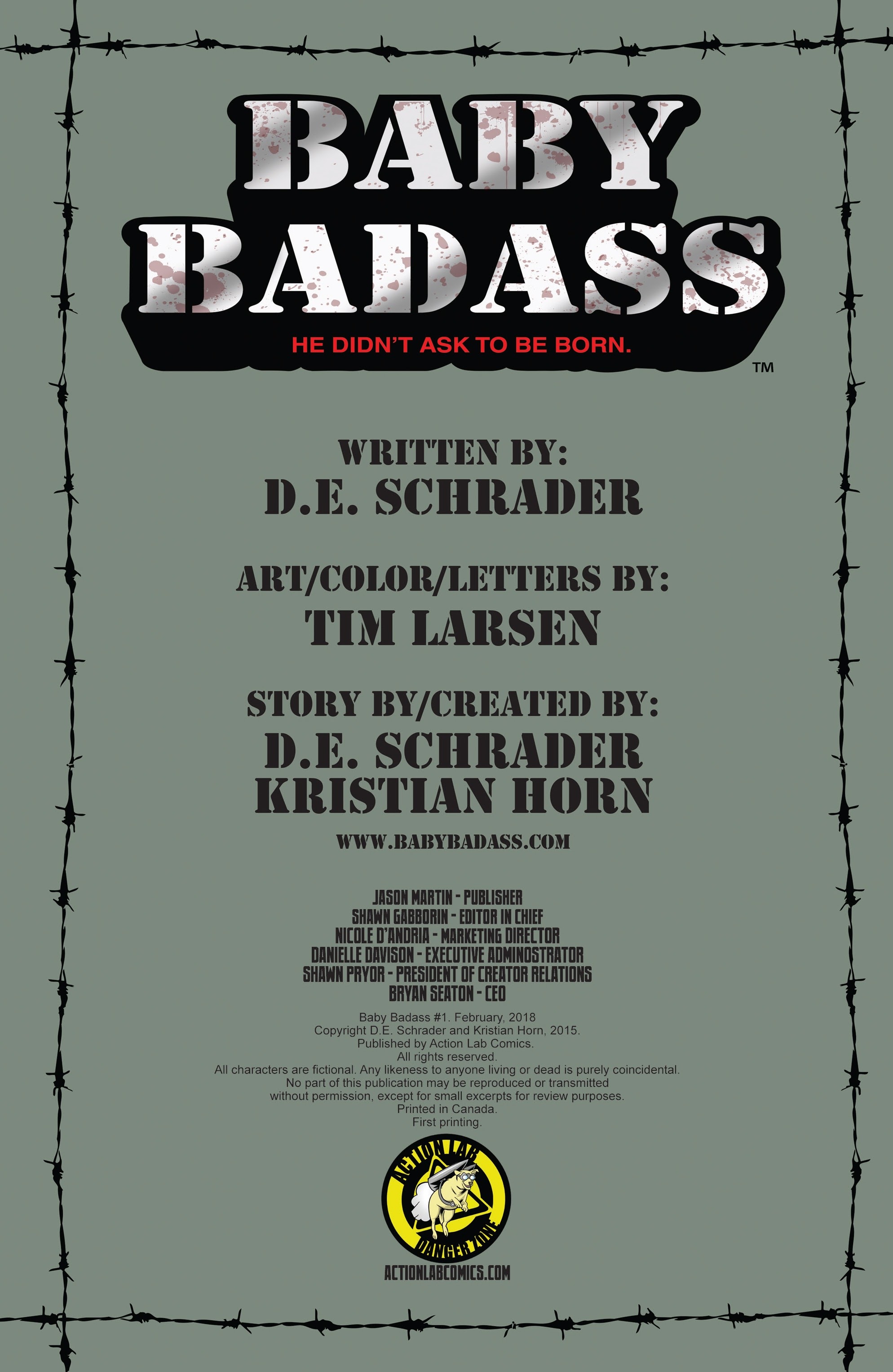 Read online Baby Badass comic -  Issue #1 - 3
