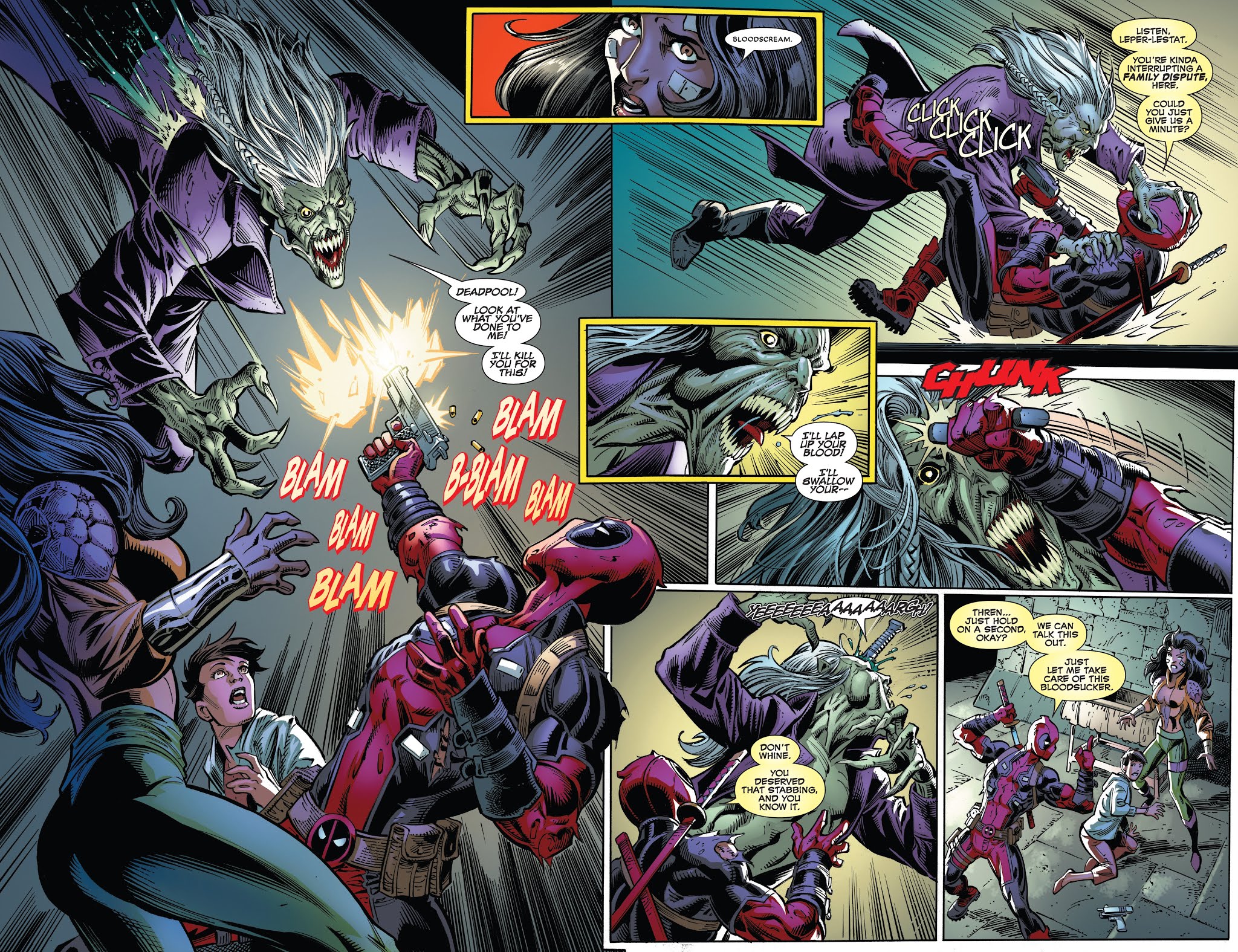 Read online Deadpool: Assassin comic -  Issue #6 - 10