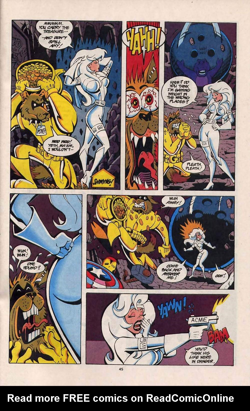 Read online Silver Sable and the Wild Pack comic -  Issue #25 - 38