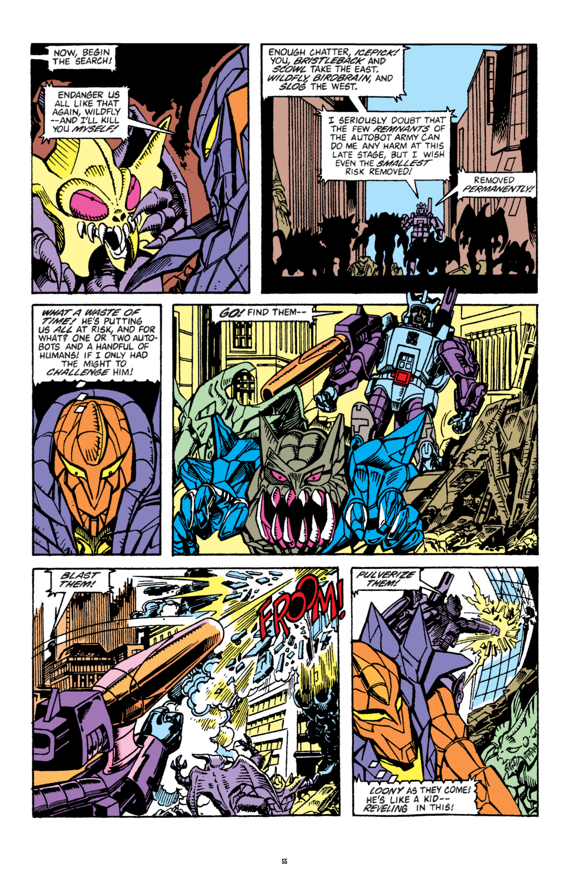 Read online The Transformers Classics comic -  Issue # TPB 6 - 55