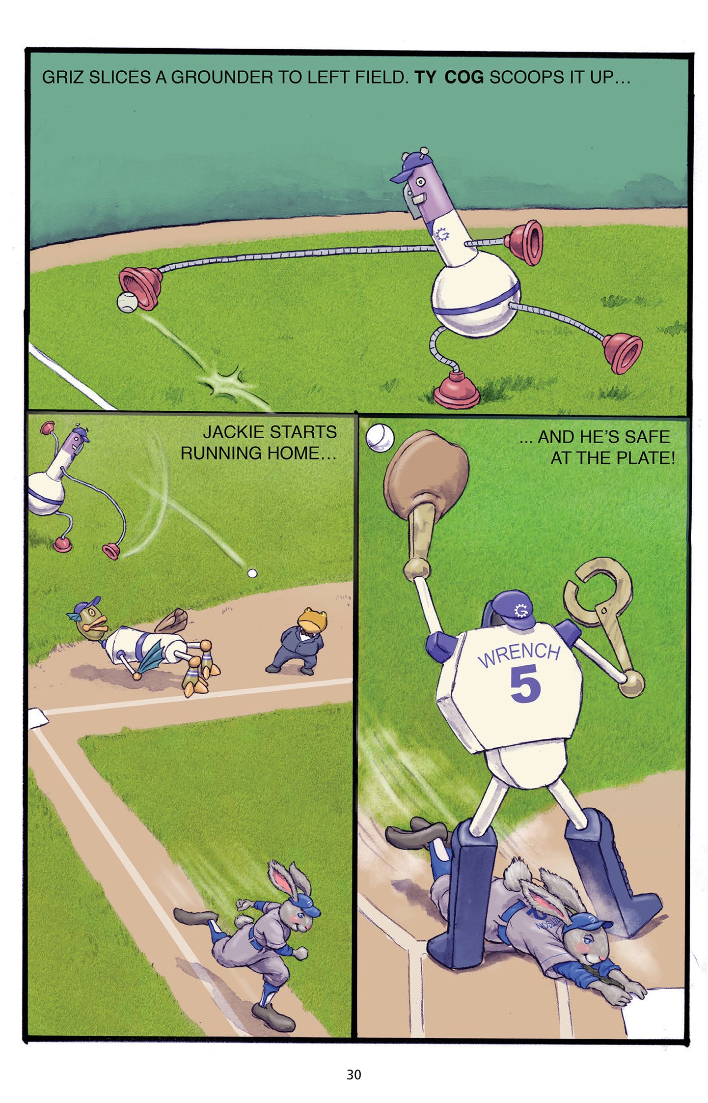 Read online Fuzzy Baseball comic -  Issue #3 - 32