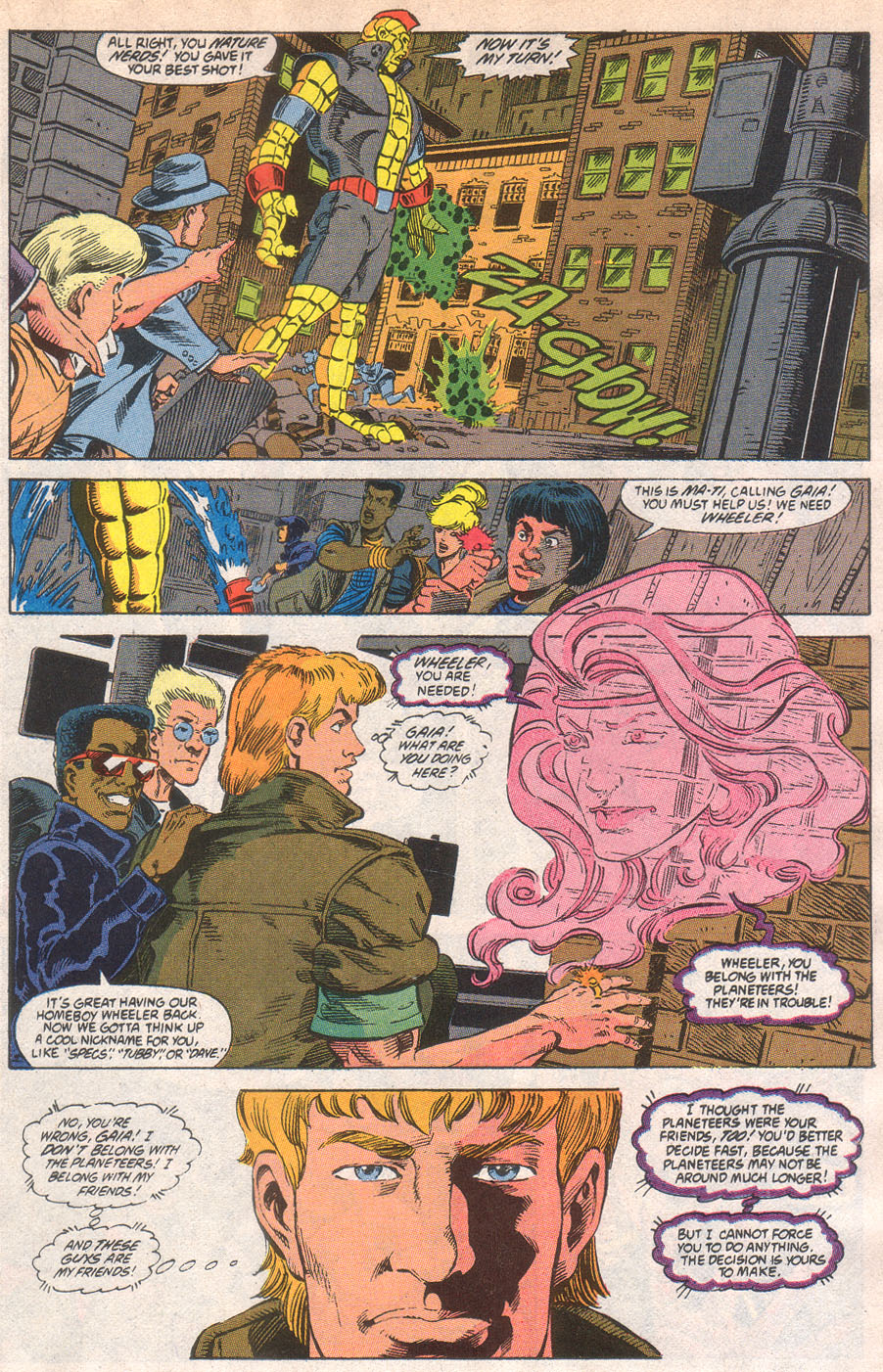 Captain Planet and the Planeteers 4 Page 16