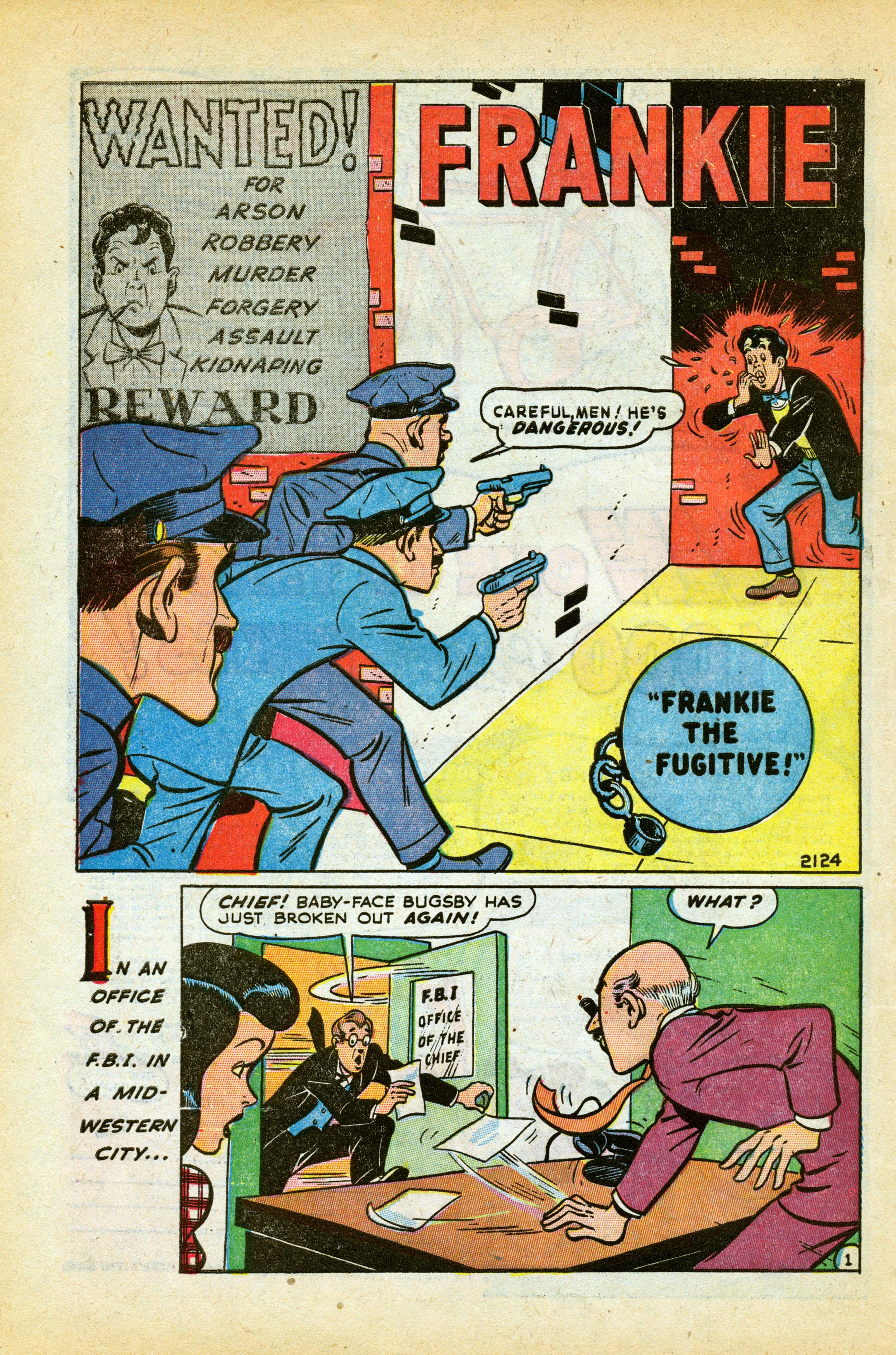 Read online Frankie Comics comic -  Issue #9 - 10