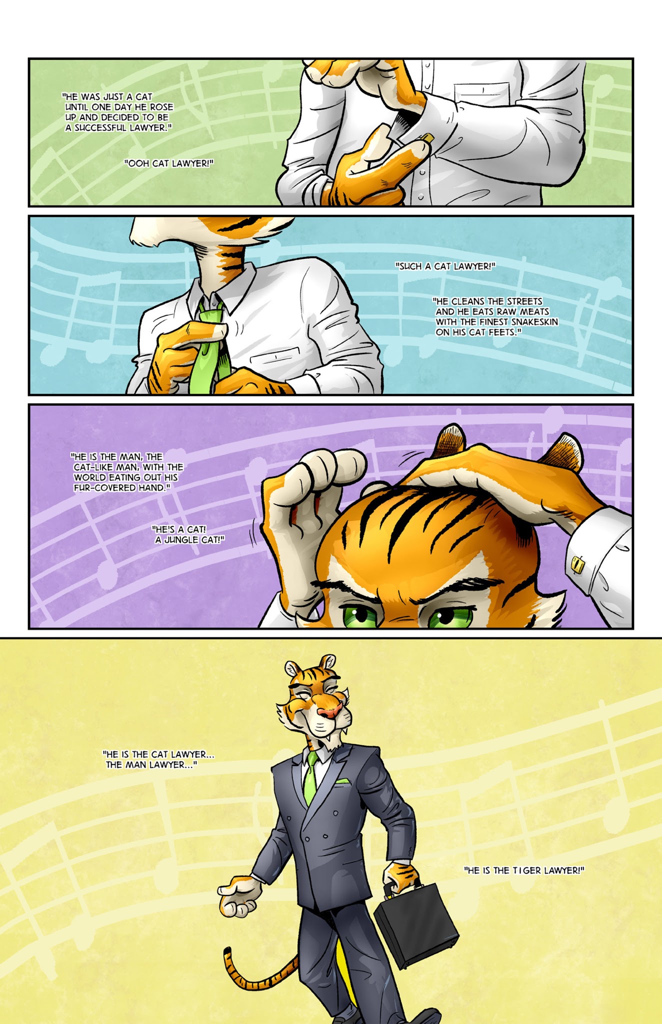 Read online Tiger Lawyer comic -  Issue #1 - 10