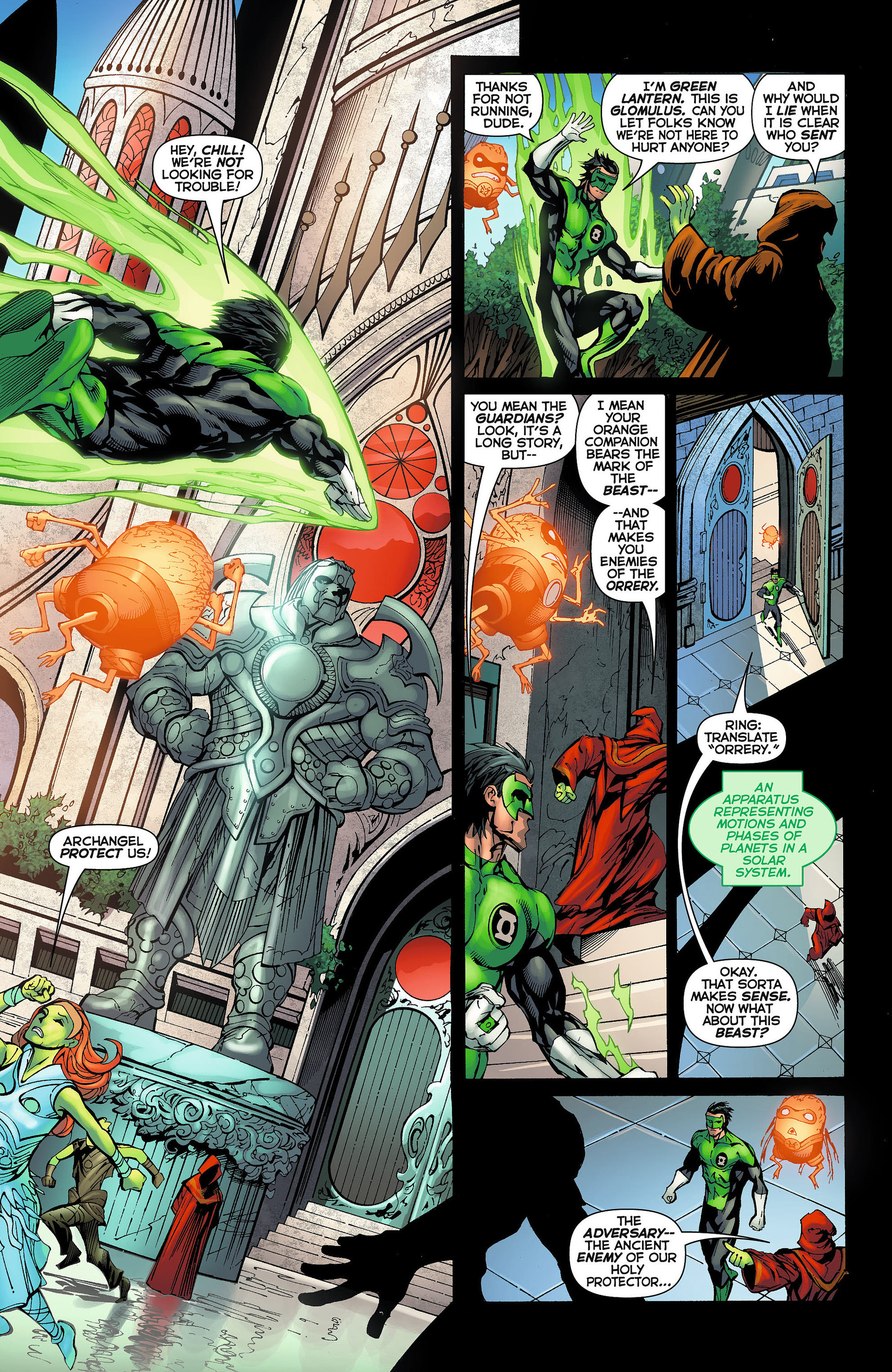 Read online Green Lantern: New Guardians comic -  Issue #5 - 18