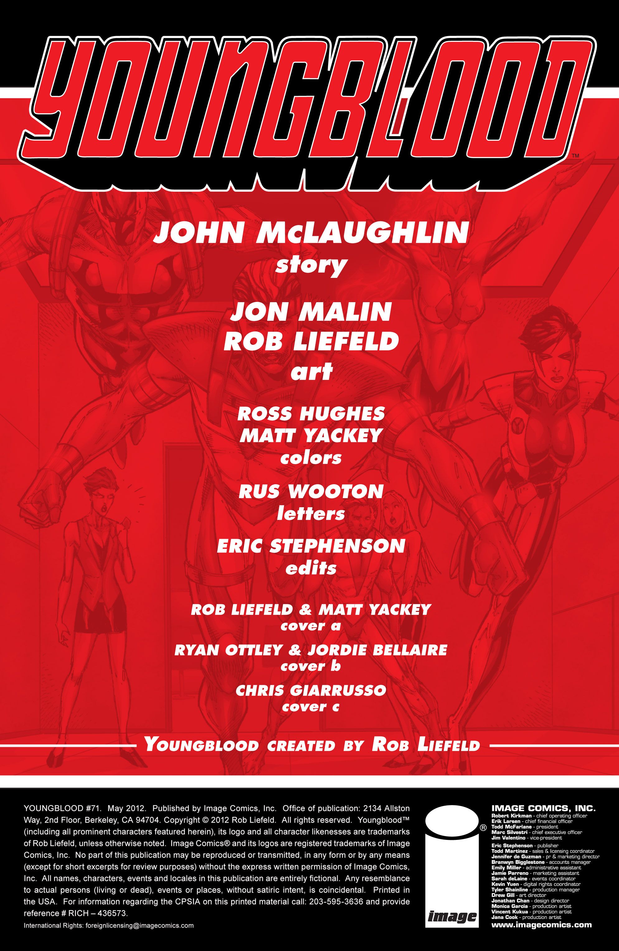 Read online Youngblood (2012) comic -  Issue #71 - 3