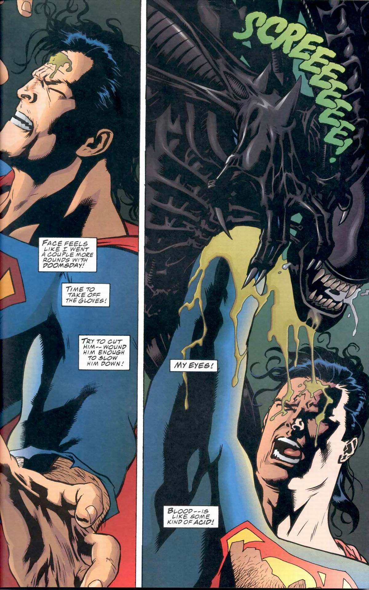 Read online Superman vs. Aliens comic -  Issue #1 - 42