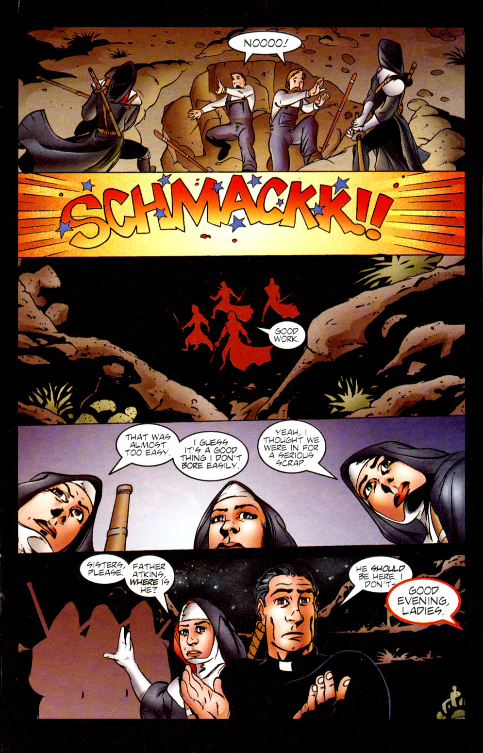 Read online Crimson Nun comic -  Issue #1 - 7