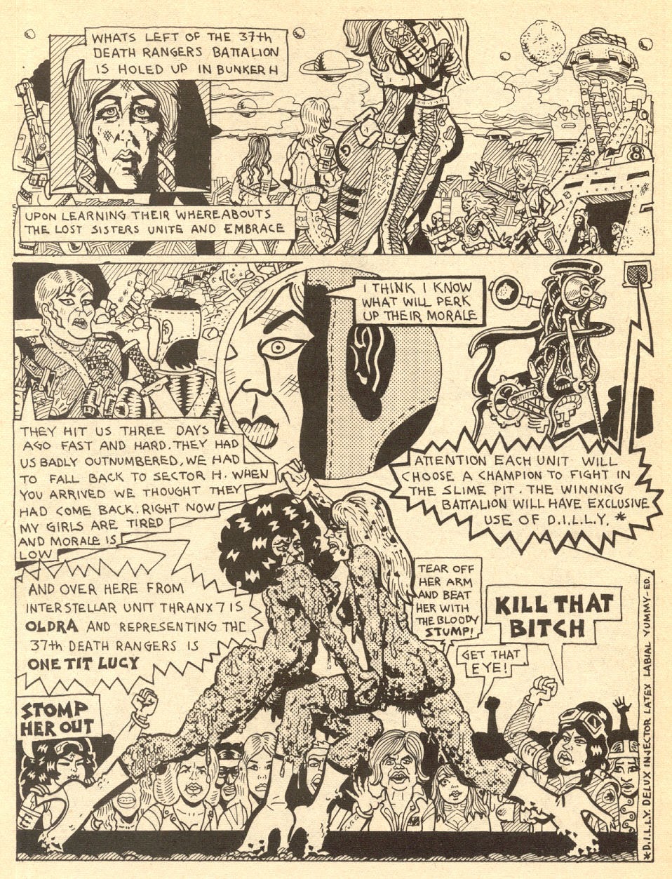 Read online Mean Bitch Thrills comic -  Issue # Full - 11