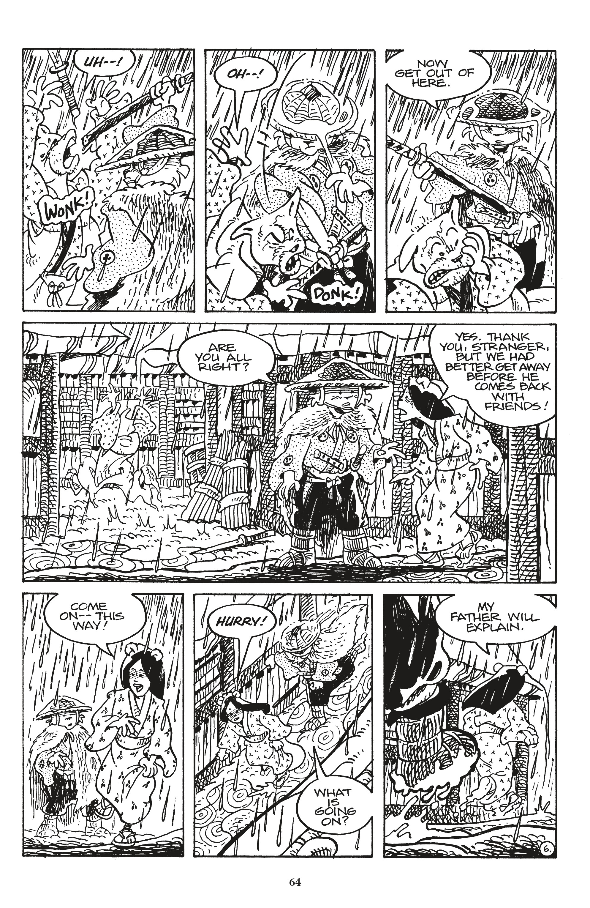 Read online The Usagi Yojimbo Saga comic -  Issue # TPB 8 (Part 1) - 64