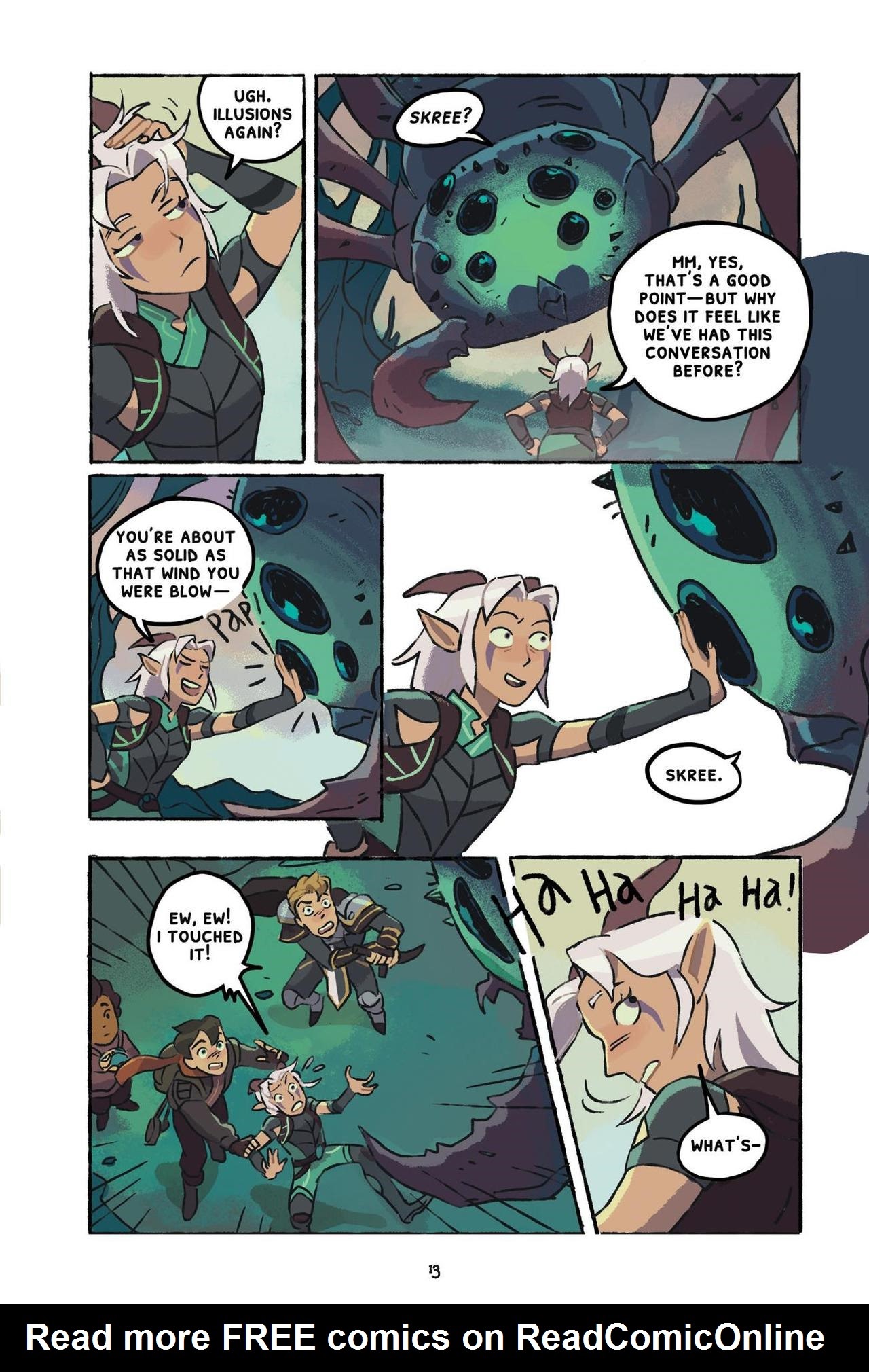 Read online Through the Moon: The Dragon Prince Graphic Novel comic -  Issue # TPB - 17
