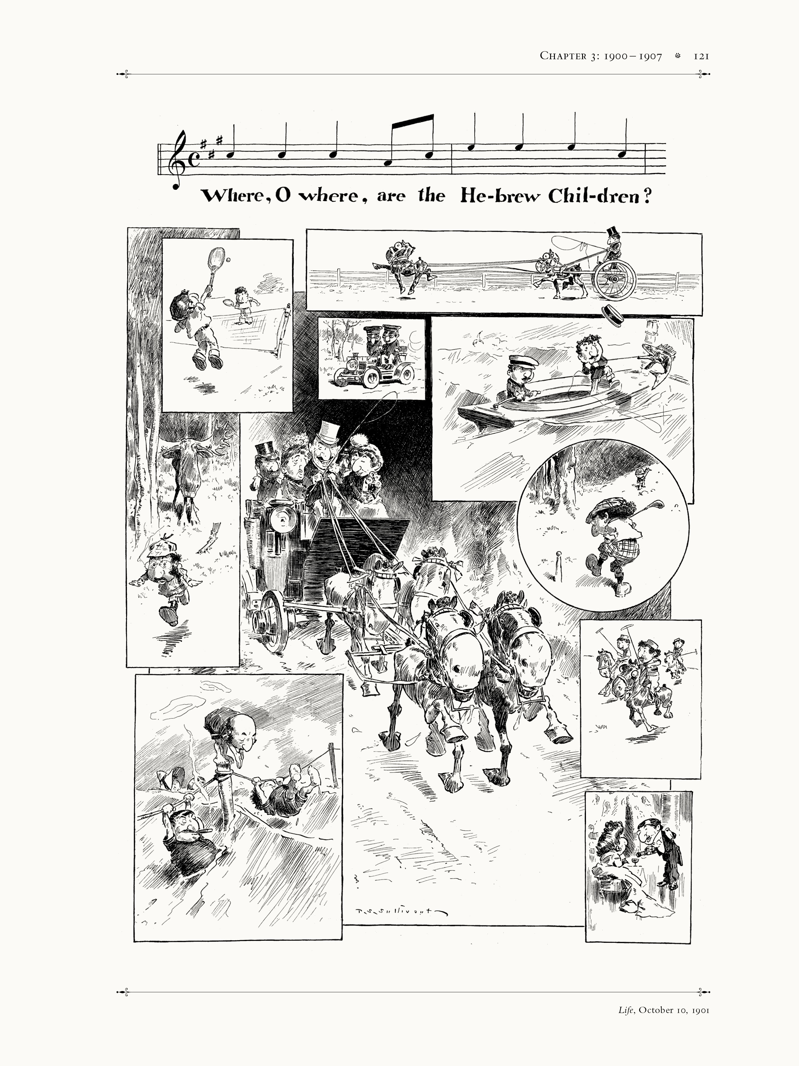 Read online A Cockeyed Menagerie: The Drawings of T.S. Sullivant comic -  Issue # TPB (Part 2) - 36