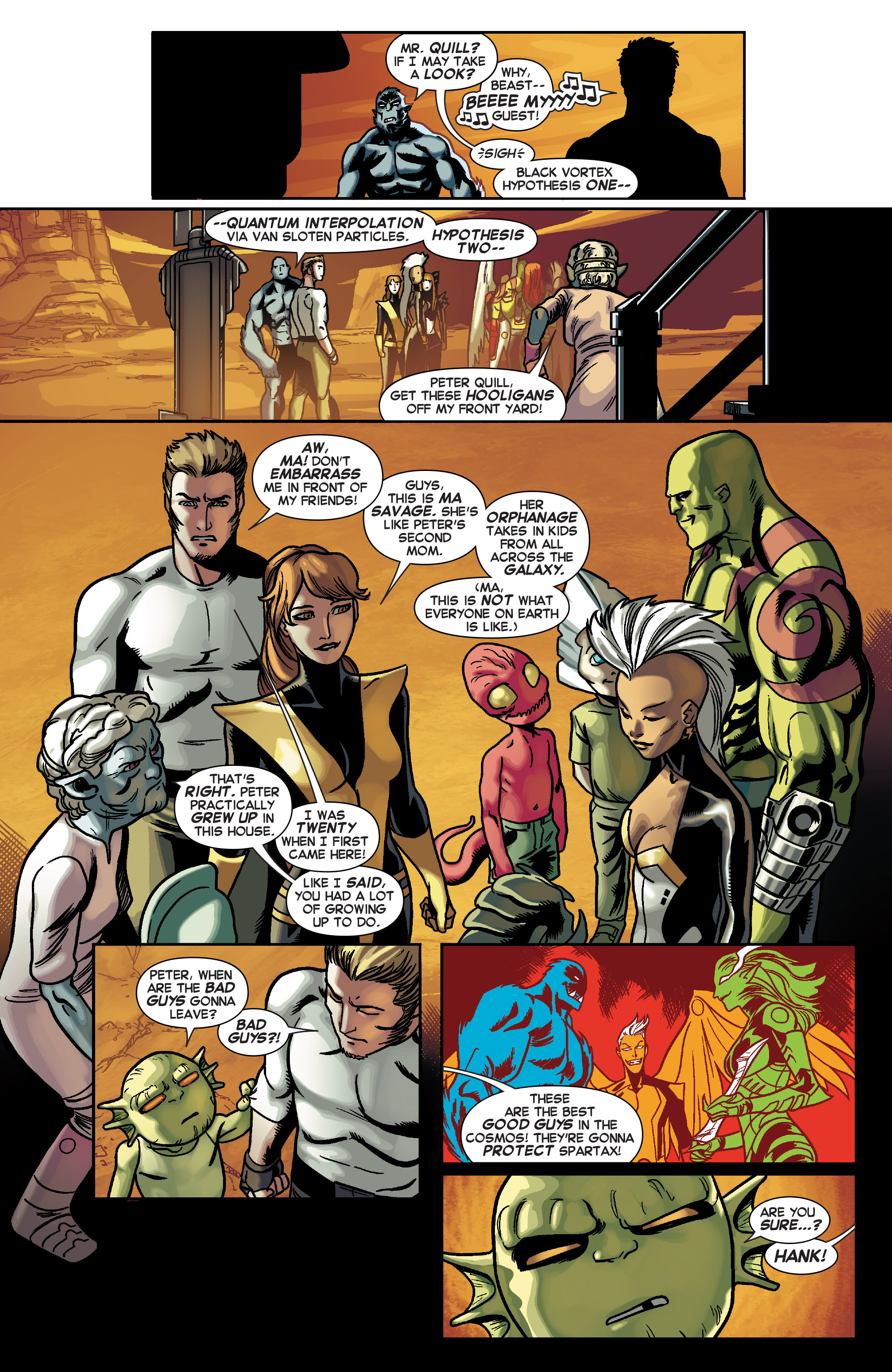 Read online Guardians of the Galaxy and X-Men: The Black Vortex Alpha comic -  Issue # Full - 19