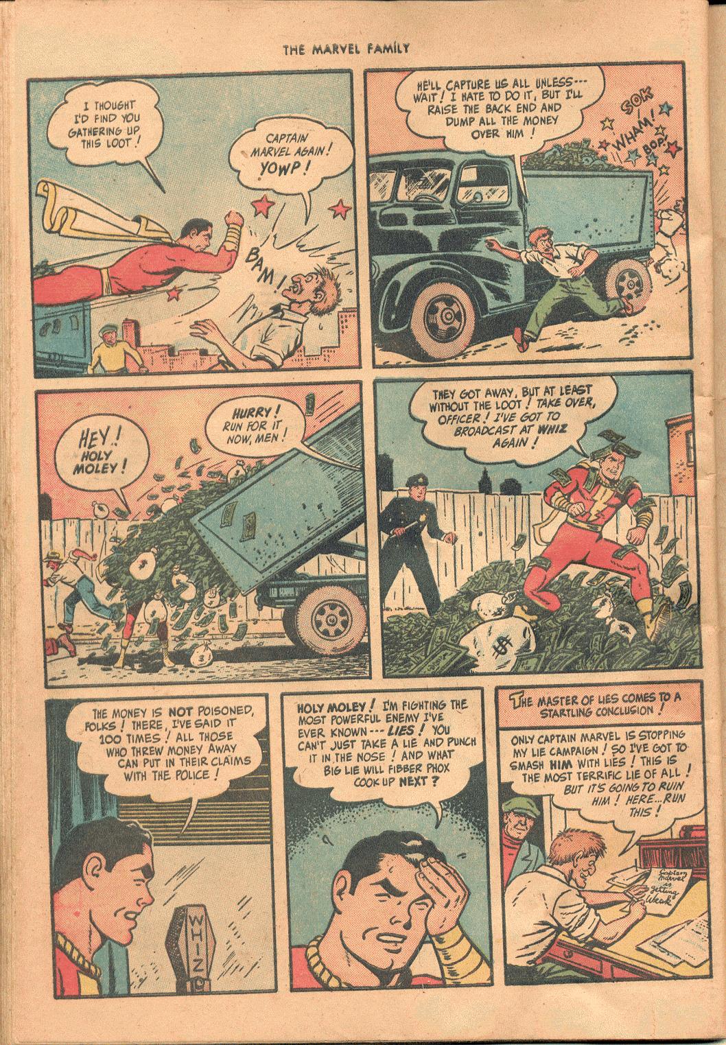 Read online The Marvel Family comic -  Issue #37 - 46