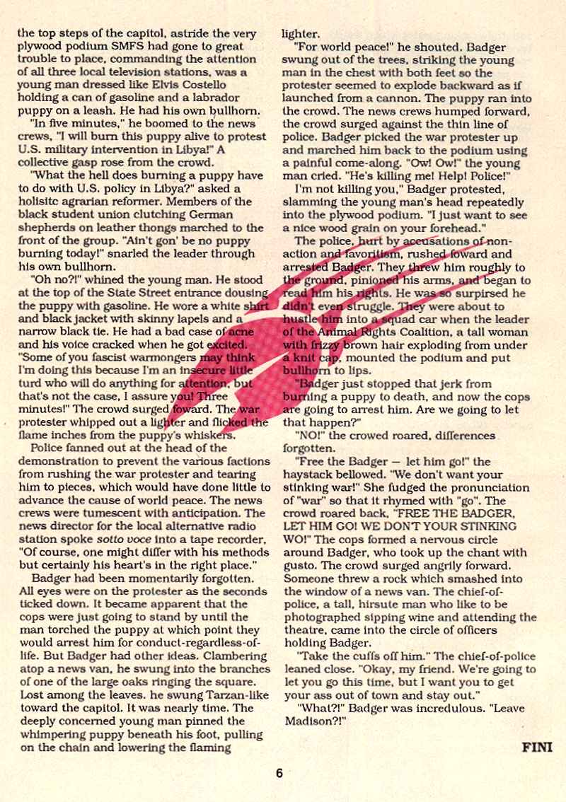 Read online The Badger comic -  Issue #53 - 28