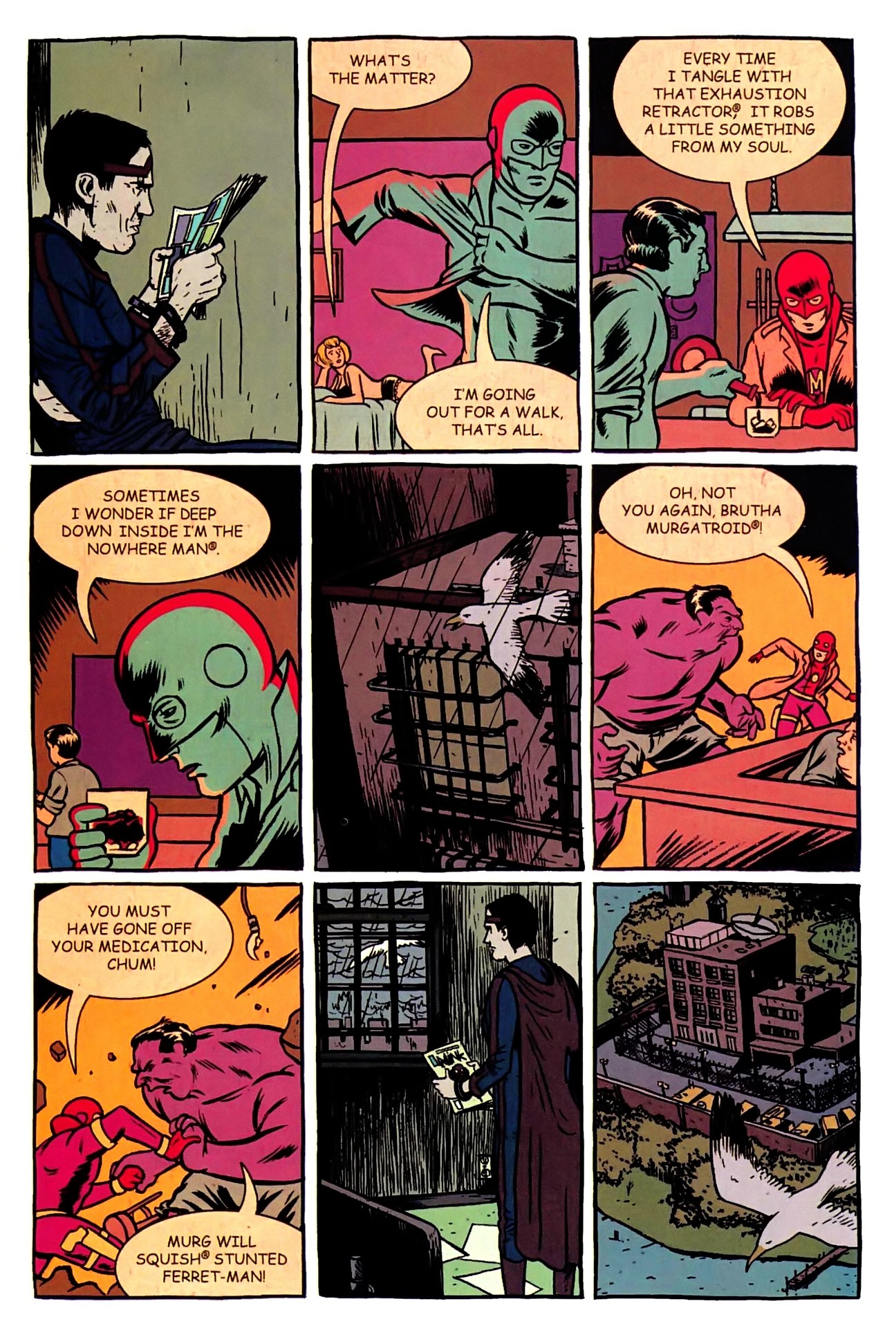Read online Omega: The Unknown (2007) comic -  Issue #6 - 9