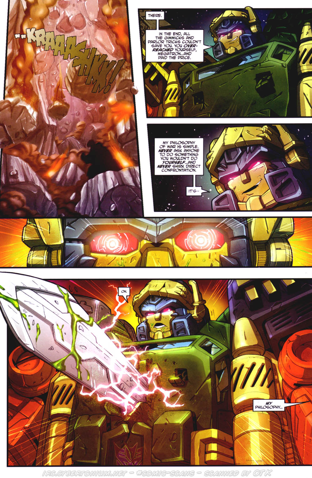 Read online Transformers Energon comic -  Issue #30 - 16