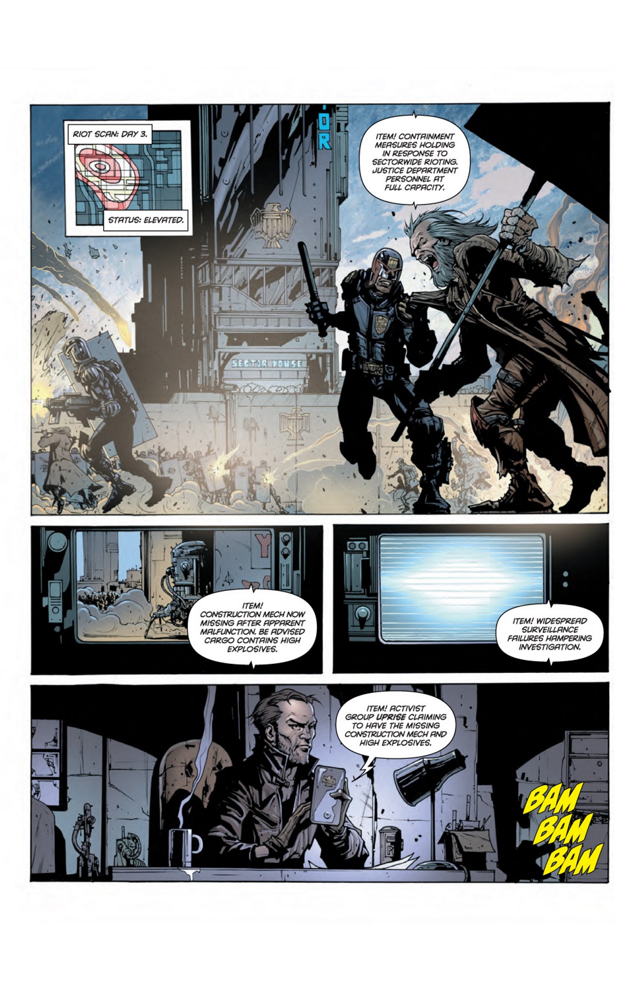 Read online Dredd: Uprise comic -  Issue #1 - 26