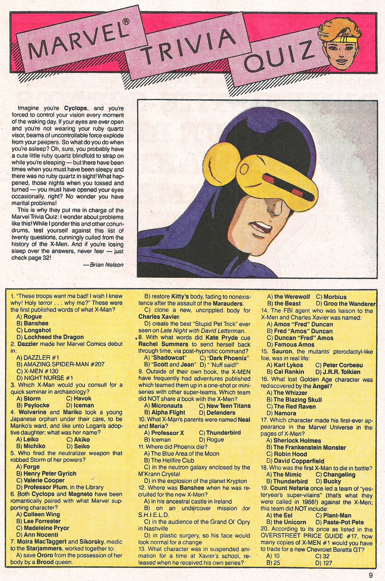 Read online Marvel Age comic -  Issue #63 - 11