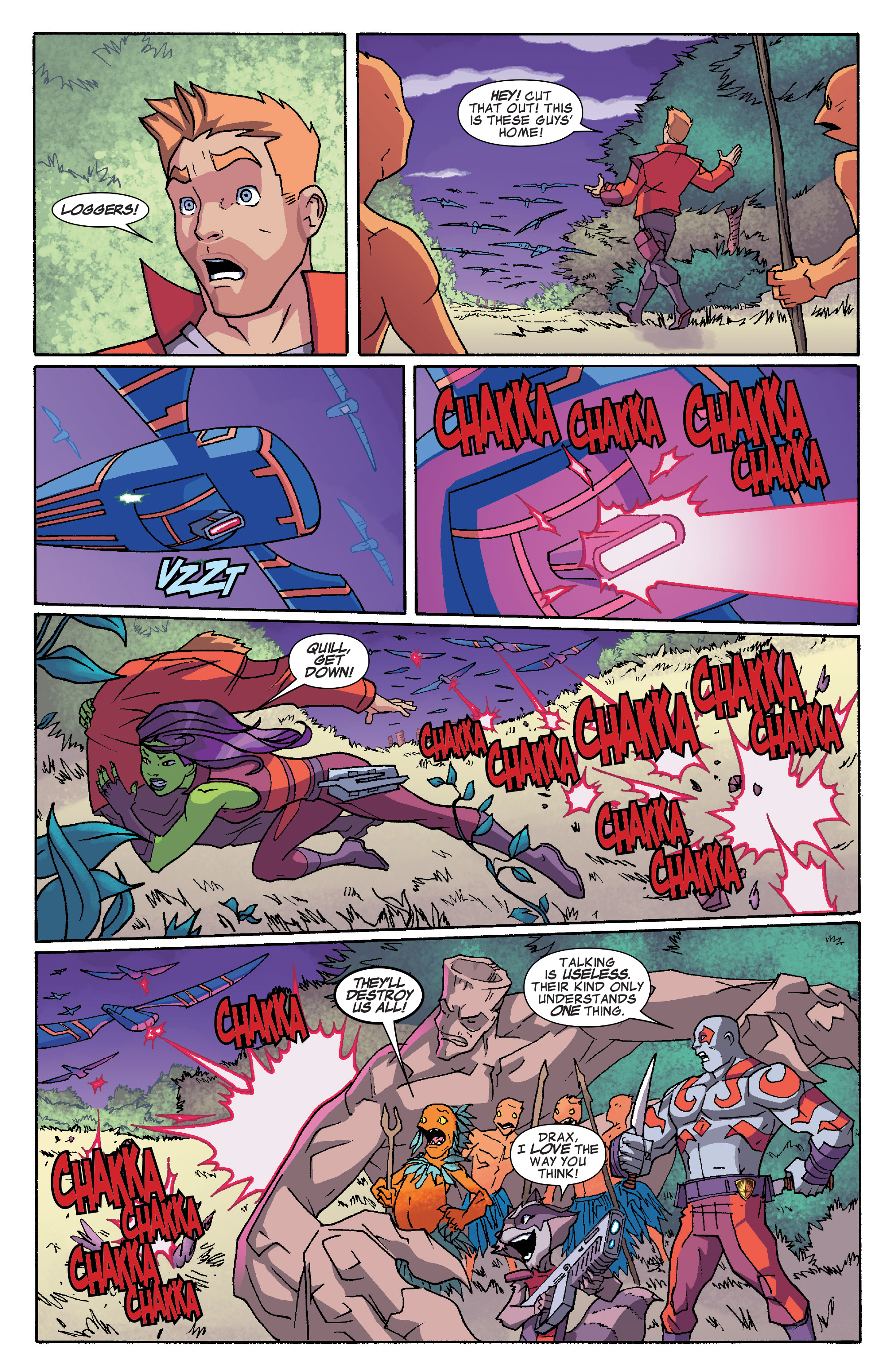 Read online Marvel Universe Guardians of the Galaxy [I] comic -  Issue #4 - 6