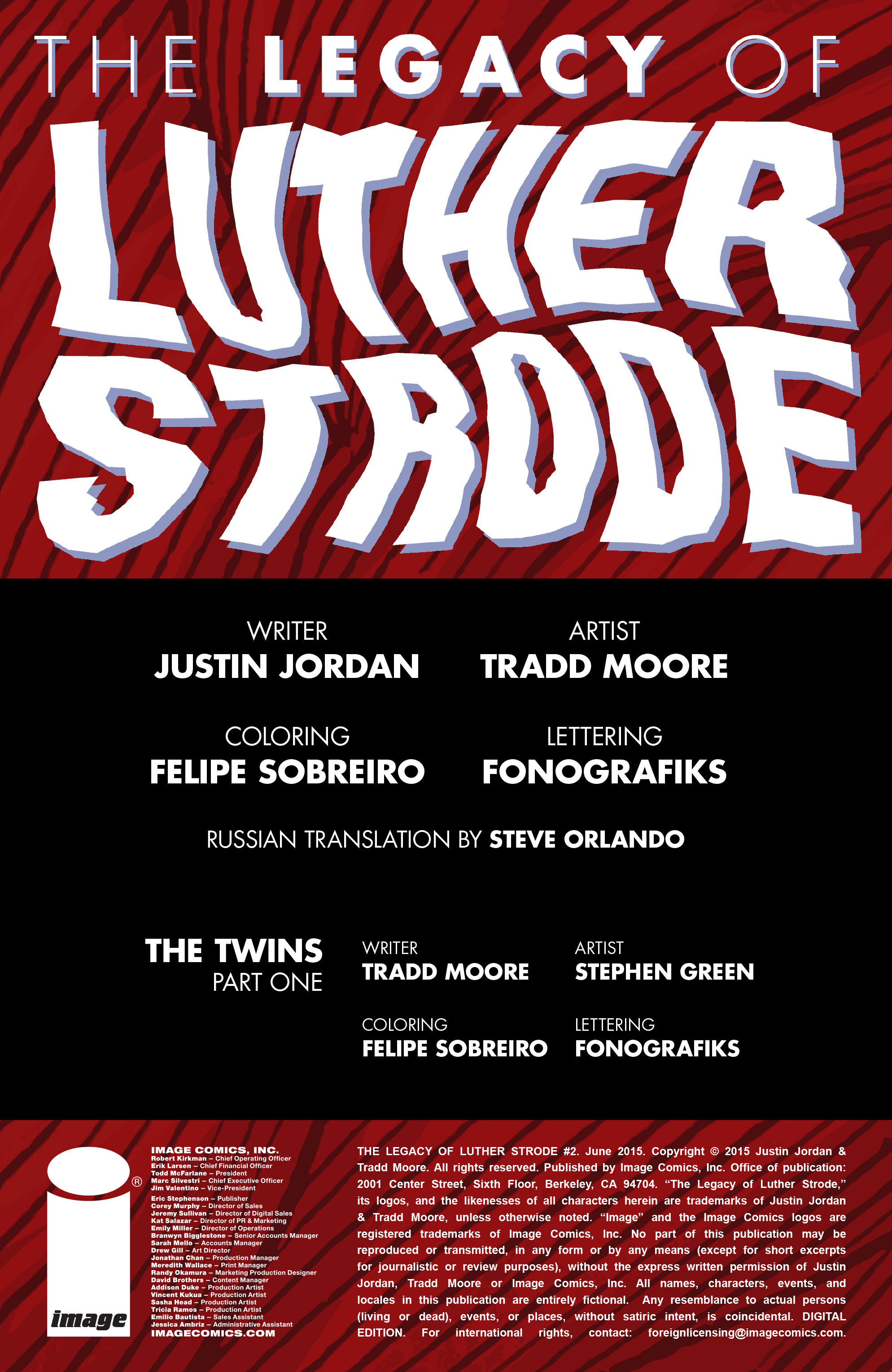 Read online The Legacy of Luther Strode comic -  Issue #2 - 2