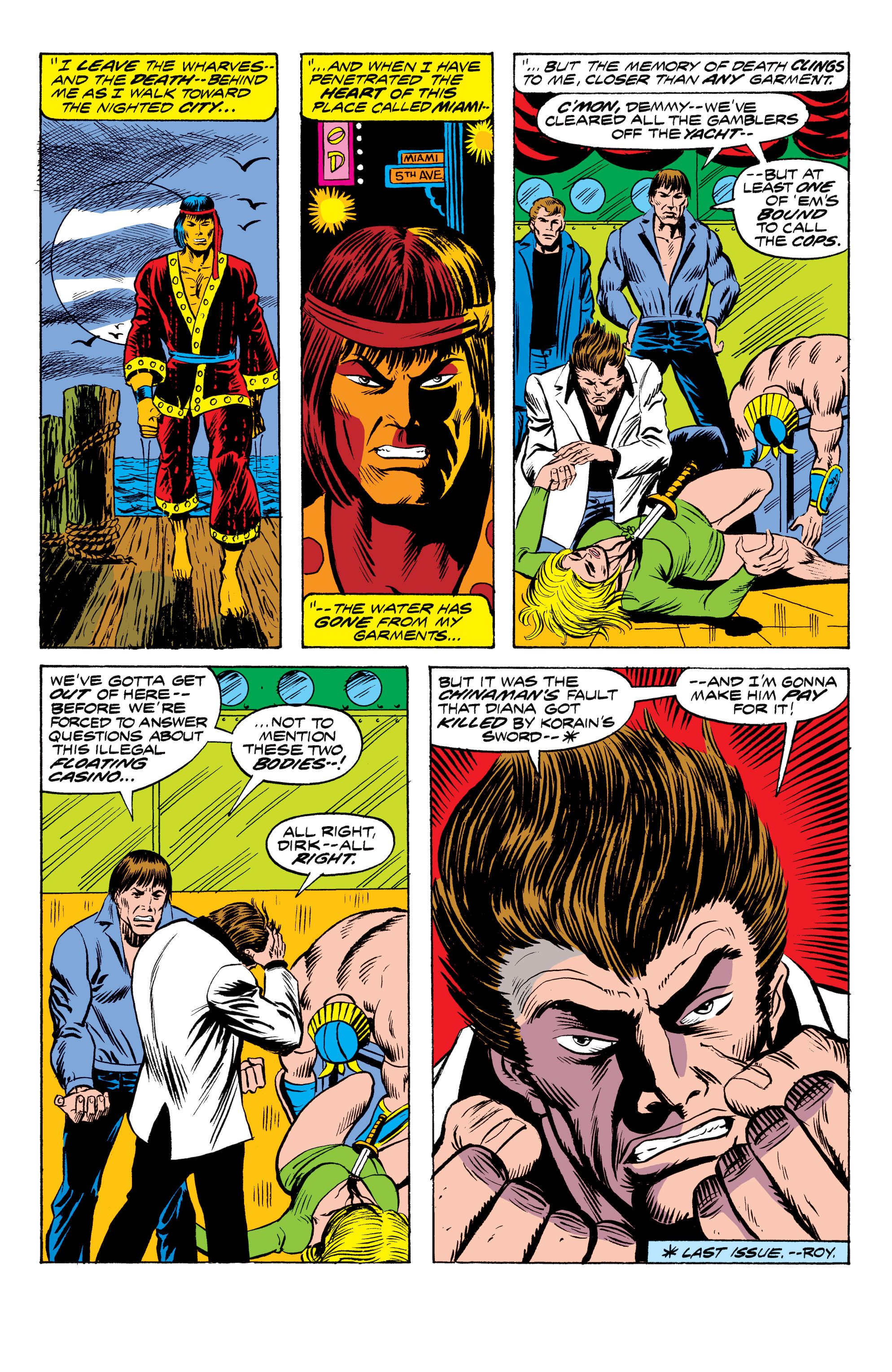 Read online Master of Kung Fu Epic Collection: Weapon of the Soul comic -  Issue # TPB (Part 2) - 22