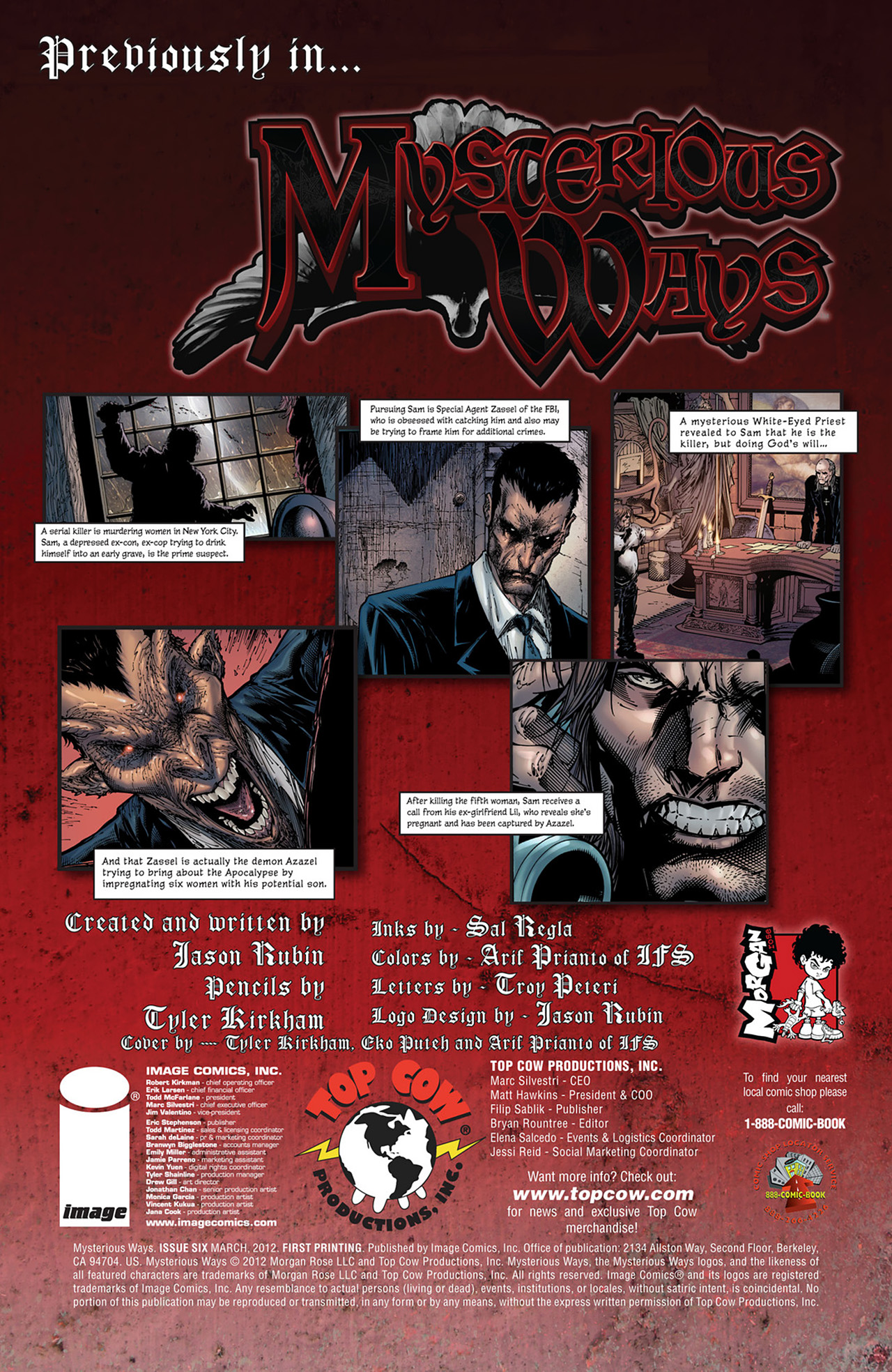 Read online Mysterious Ways comic -  Issue # TPB (Part 2) - 33