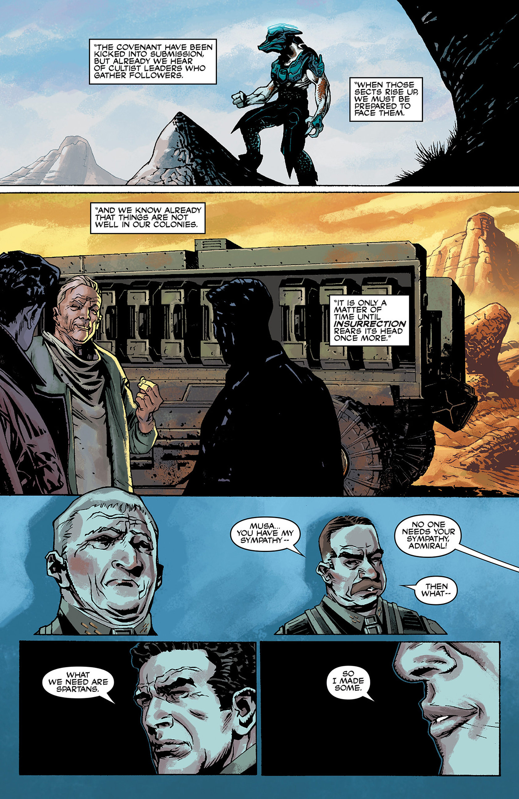 Read online Halo: Initiation comic -  Issue #1 - 6