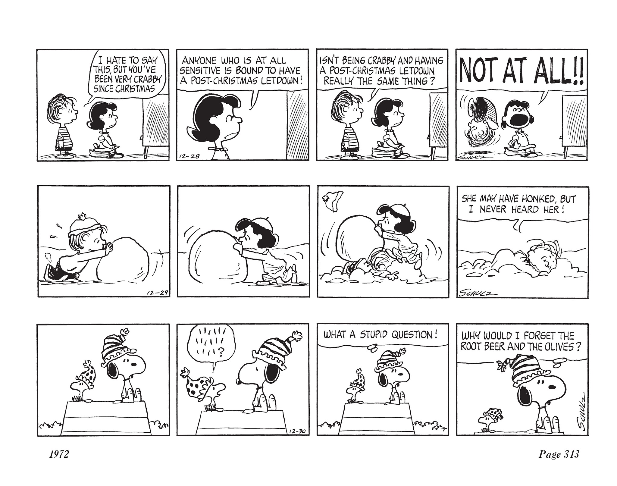 Read online The Complete Peanuts comic -  Issue # TPB 11 - 328