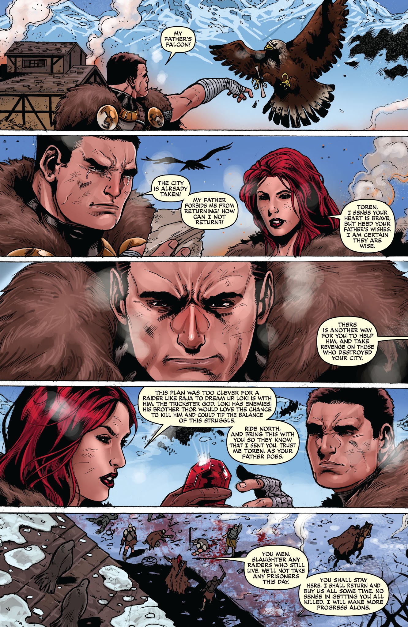 Read online Red Sonja: Revenge of the Gods comic -  Issue #2 - 16