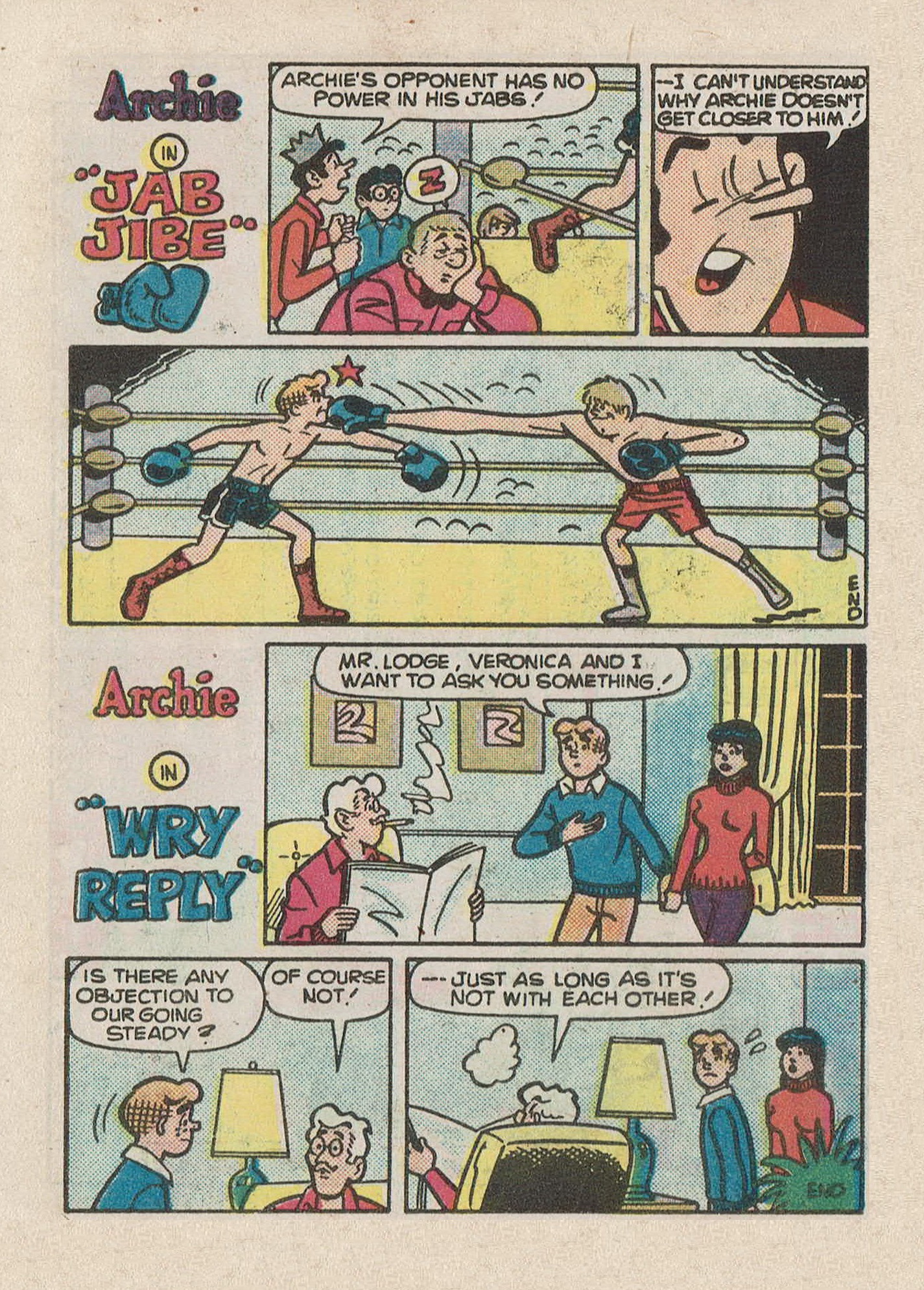 Read online Betty and Veronica Digest Magazine comic -  Issue #28 - 106