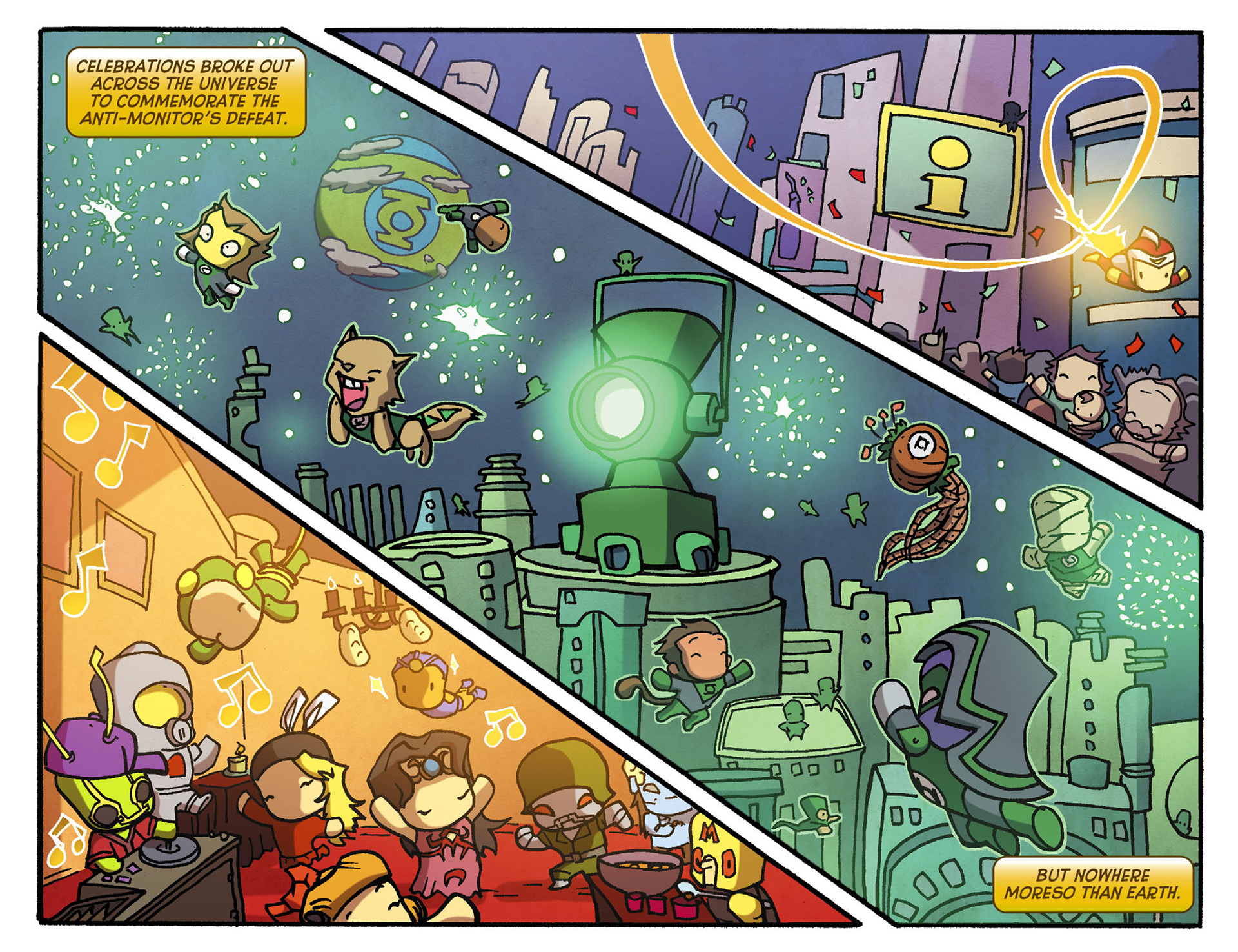 Read online Scribblenauts Unmasked: A Crisis of Imagination comic -  Issue #18 - 17
