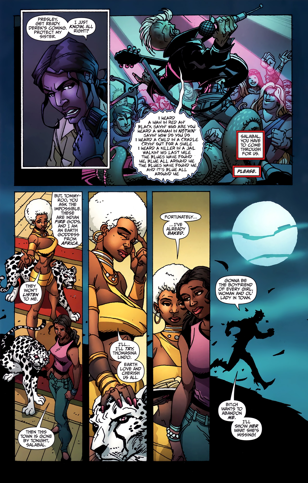 Read online Welcome To Tranquility: One Foot In The Grave comic -  Issue #6 - 11