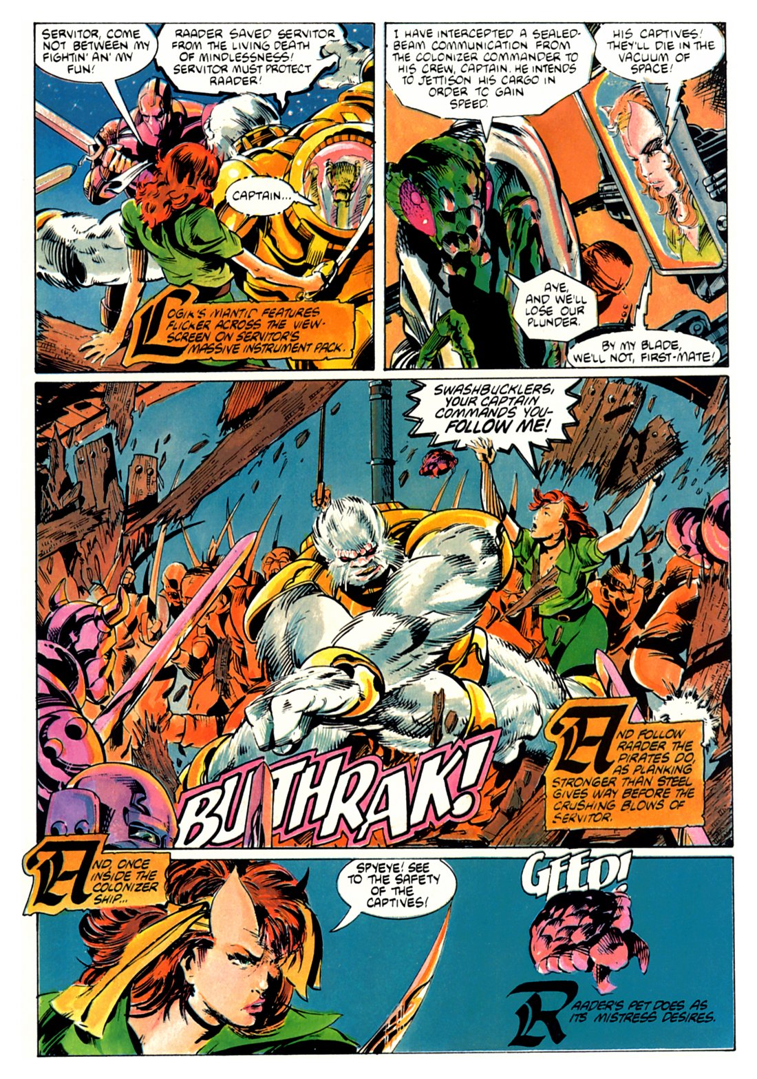 Read online Marvel Graphic Novel comic -  Issue #14 - Swords of the Swashbucklers - 24