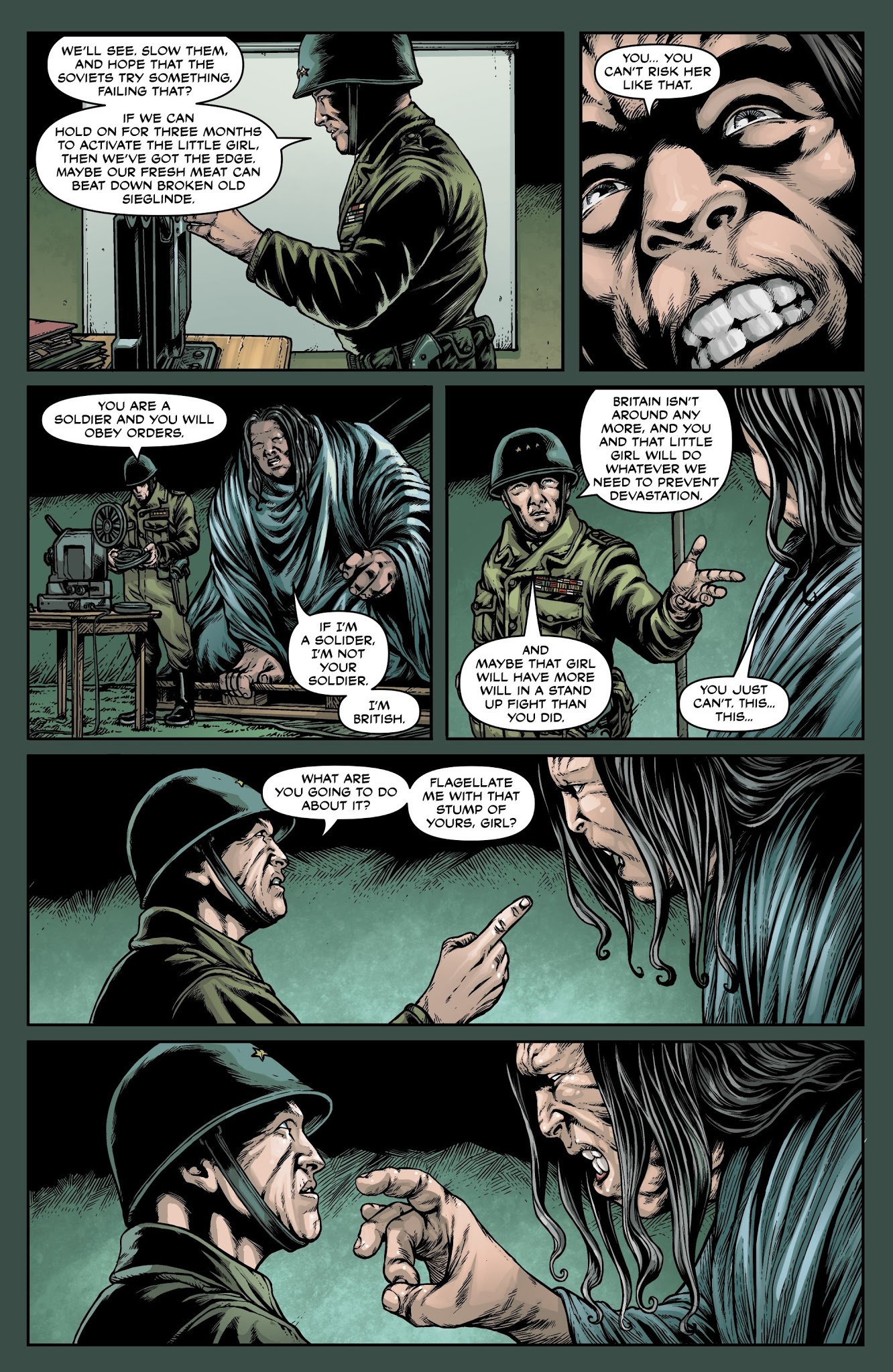 Read online Uber: Invasion comic -  Issue #9 - 11