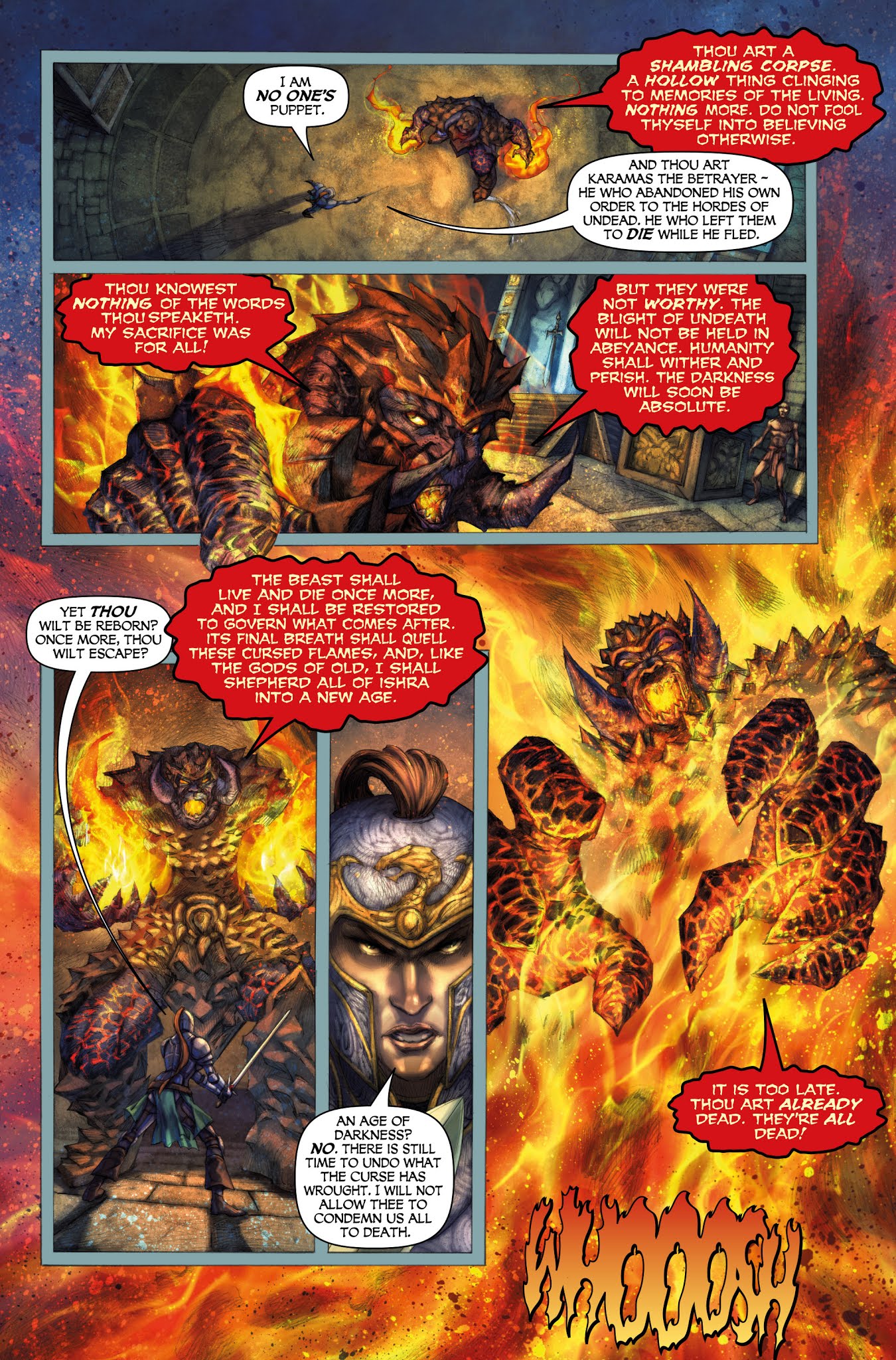 Read online Dark Souls: The Breath of Andolus comic -  Issue #3 - 19