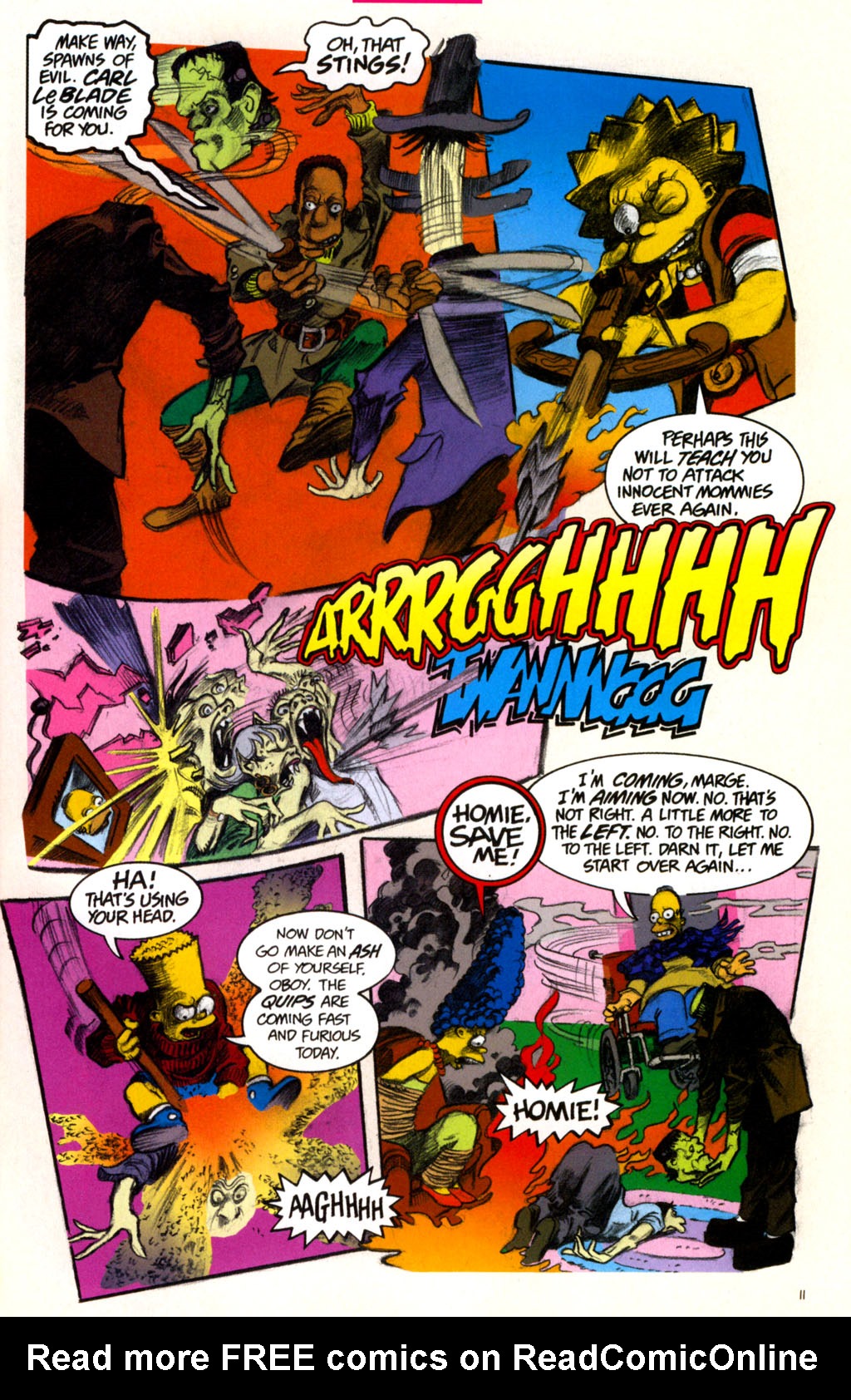 Read online Treehouse of Horror comic -  Issue #11 - 14