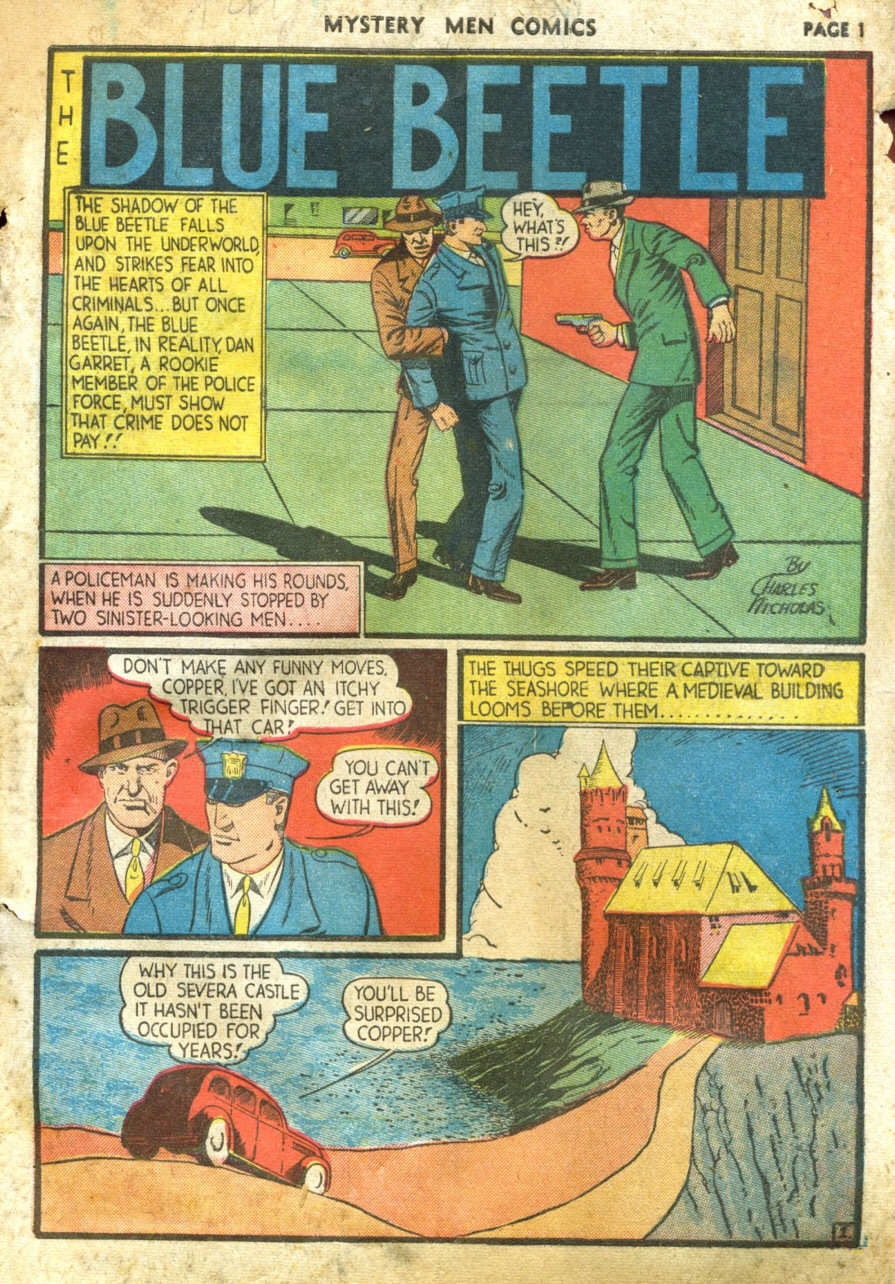 Read online Mystery Men Comics comic -  Issue #11 - 3