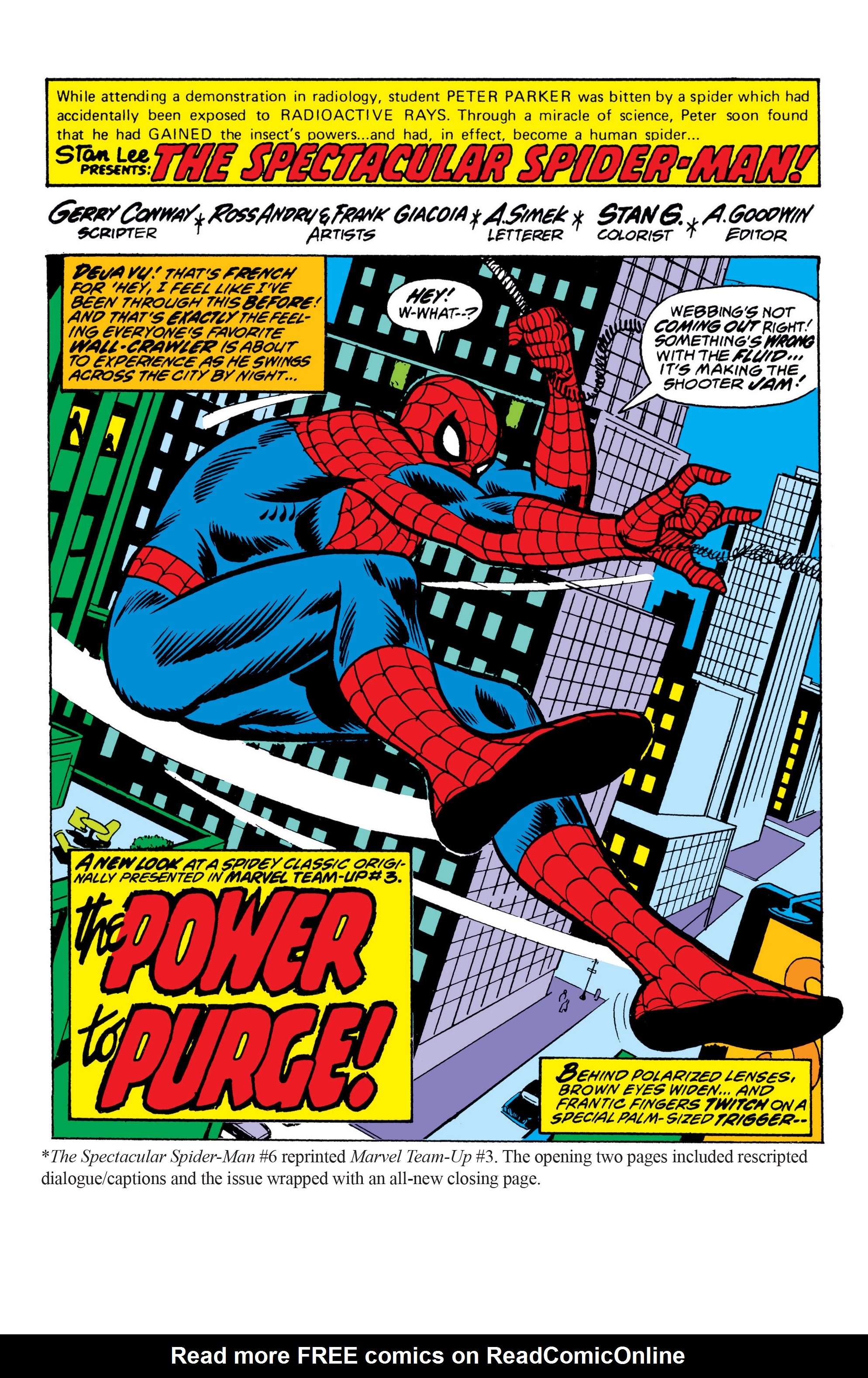 Read online Marvel Masterworks: The Spectacular Spider-Man comic -  Issue # TPB (Part 1) - 99