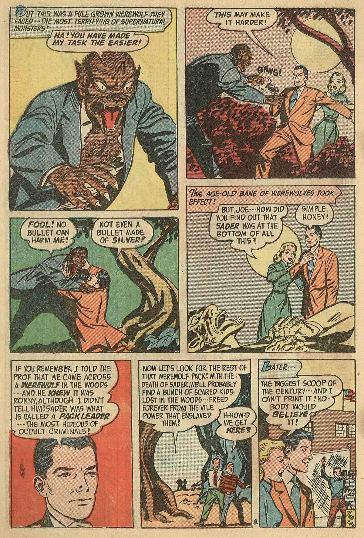 Read online Adventures Into The Unknown comic -  Issue #45 - 18