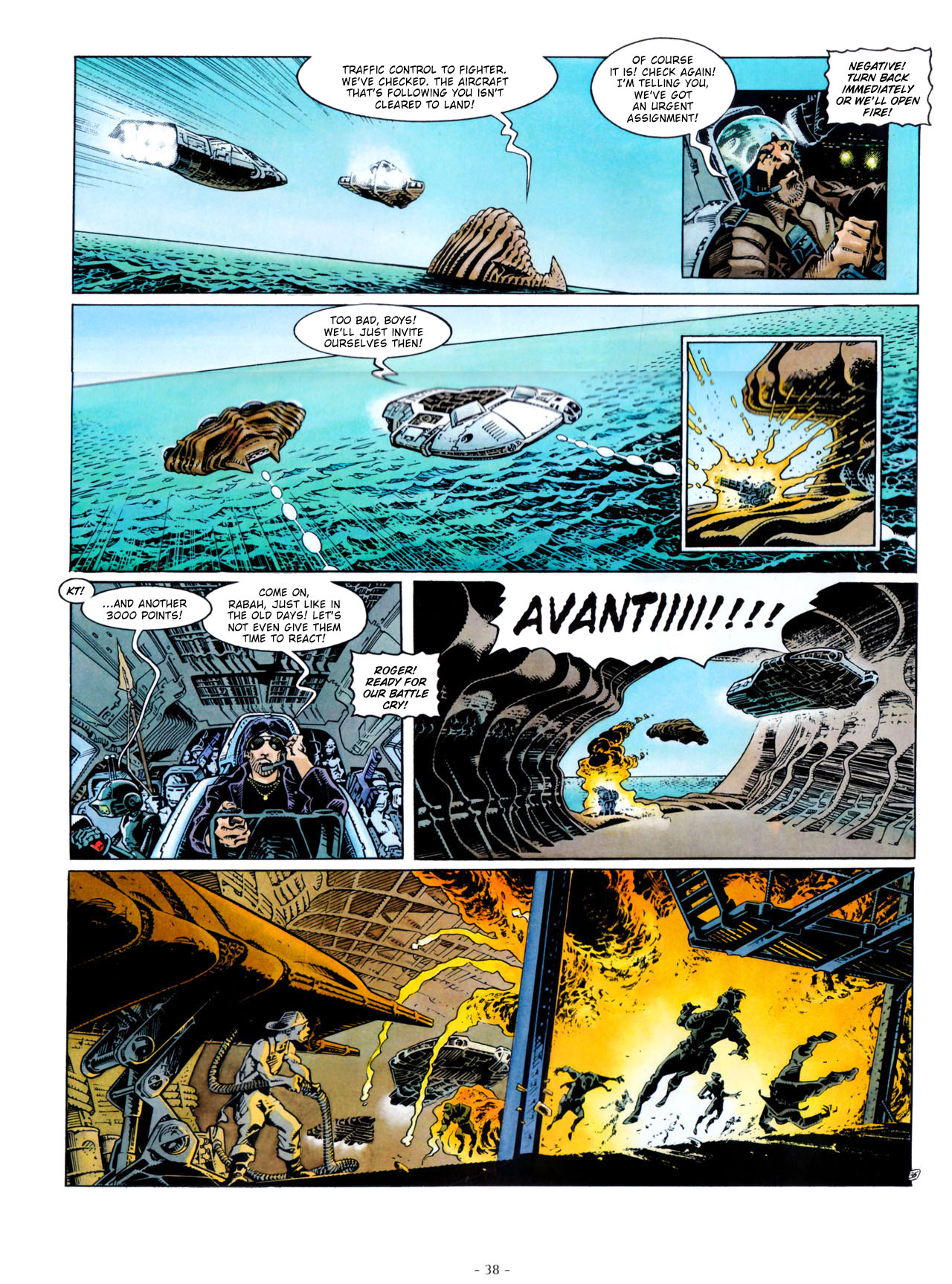 Read online Aquablue comic -  Issue #3 - 39