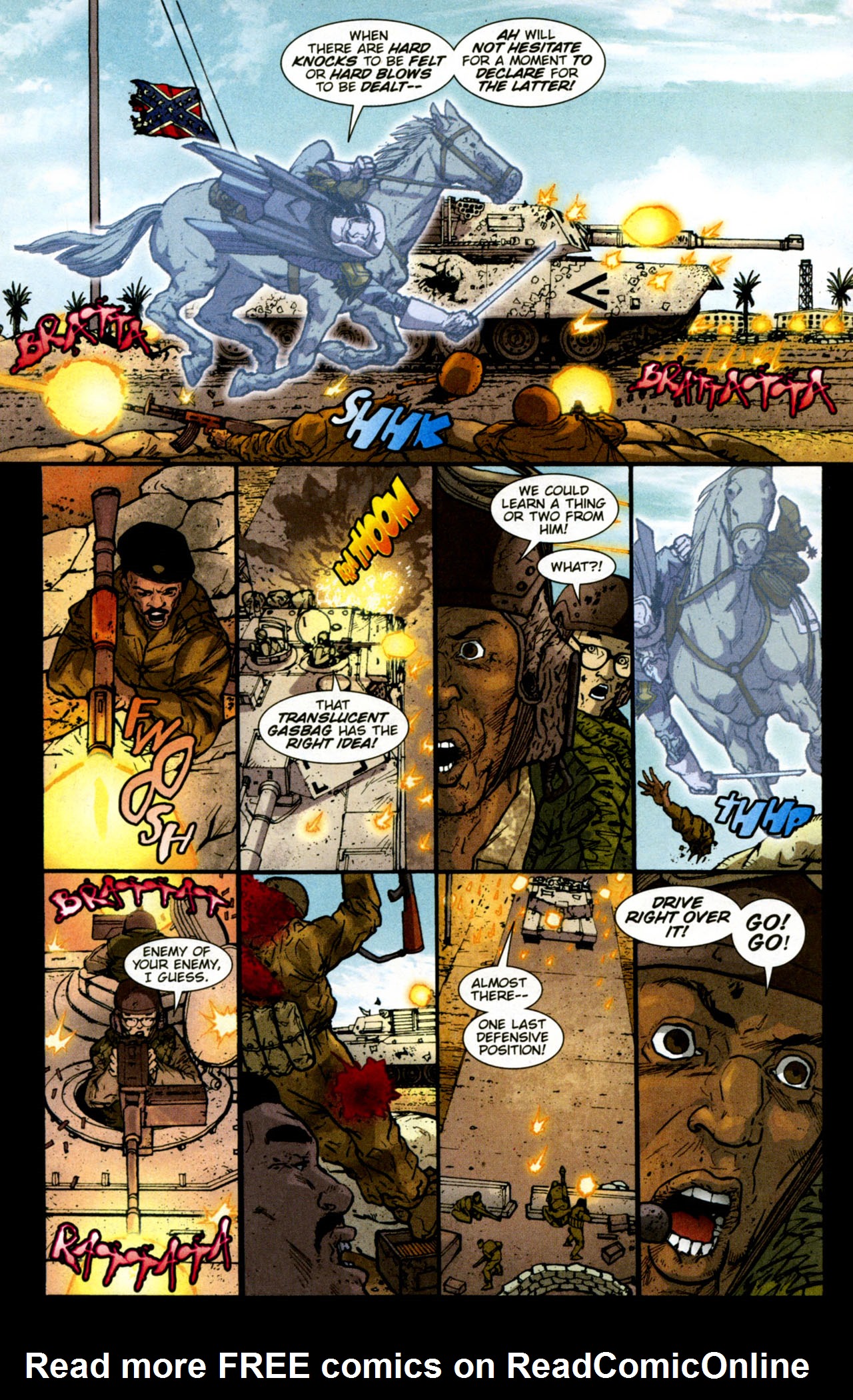 Read online The Haunted Tank comic -  Issue #4 - 20