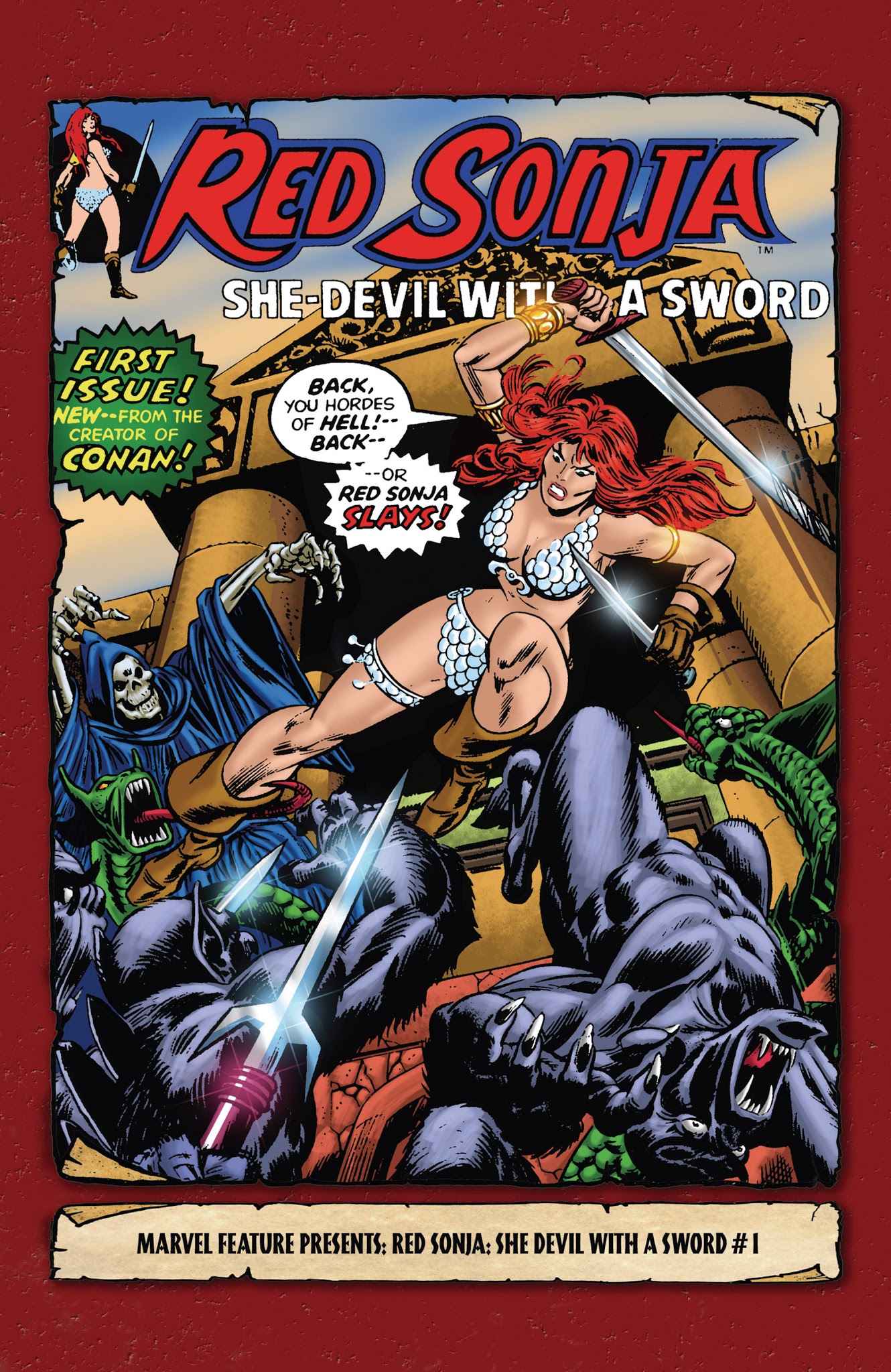Read online The Adventures of Red Sonja comic -  Issue # TPB 1 - 131