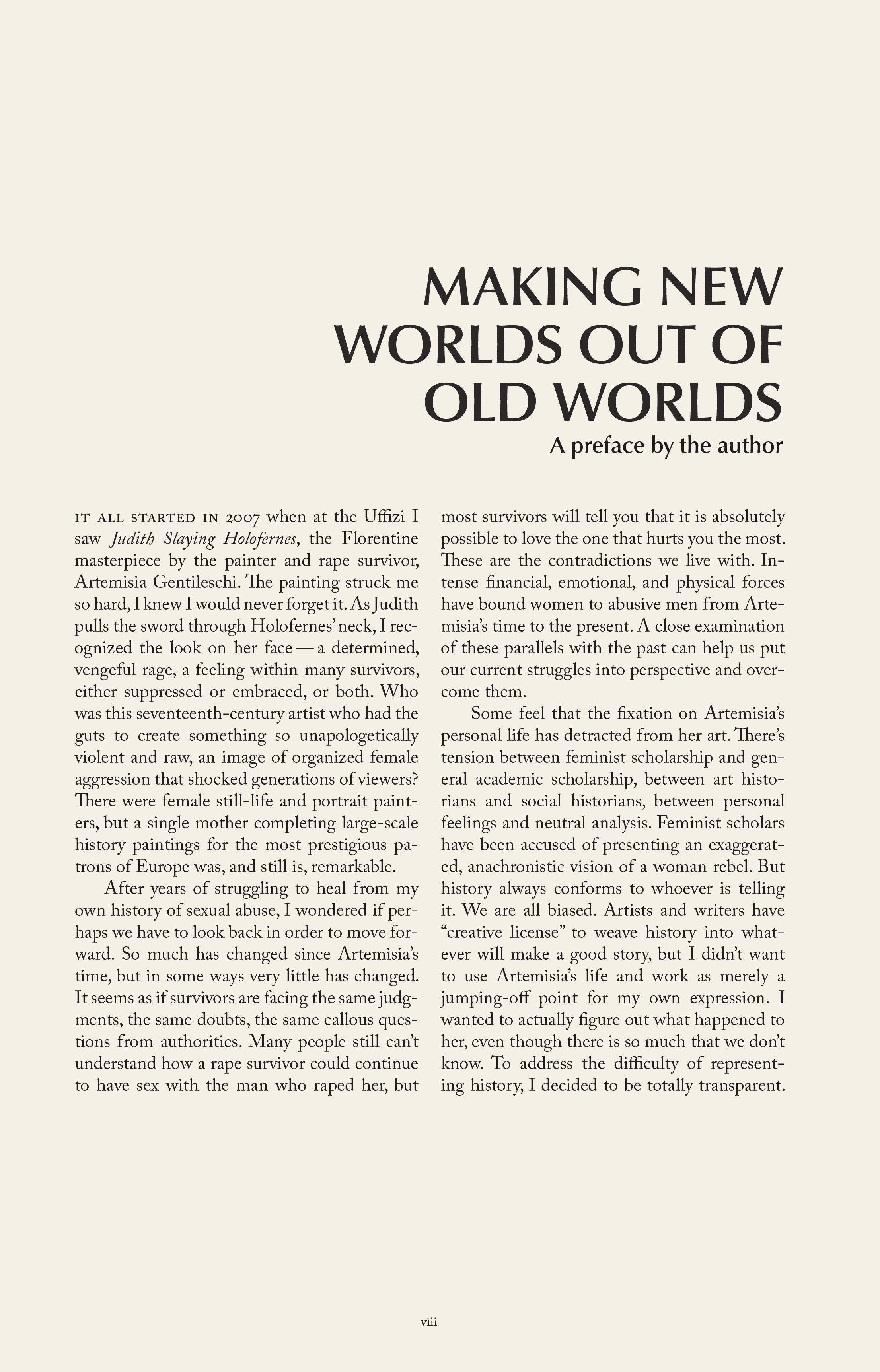 Read online I Know What I Am: The Life and Times of Artemisia Gentileschi comic -  Issue # TPB (Part 1) - 7