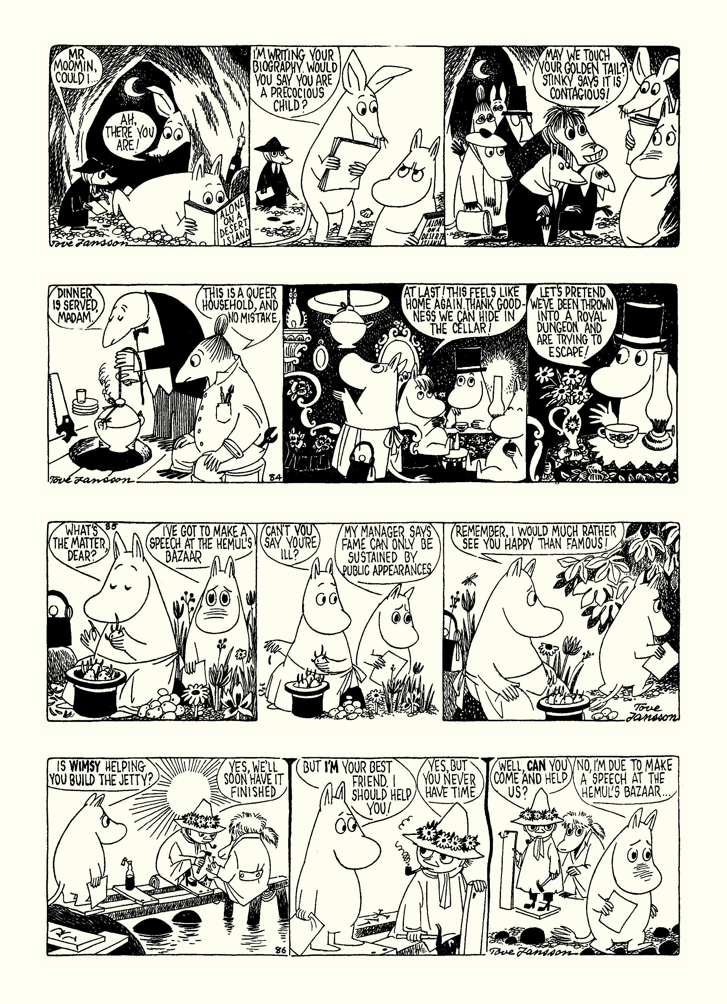 Read online Moomin: The Complete Tove Jansson Comic Strip comic -  Issue # TPB 4 - 100