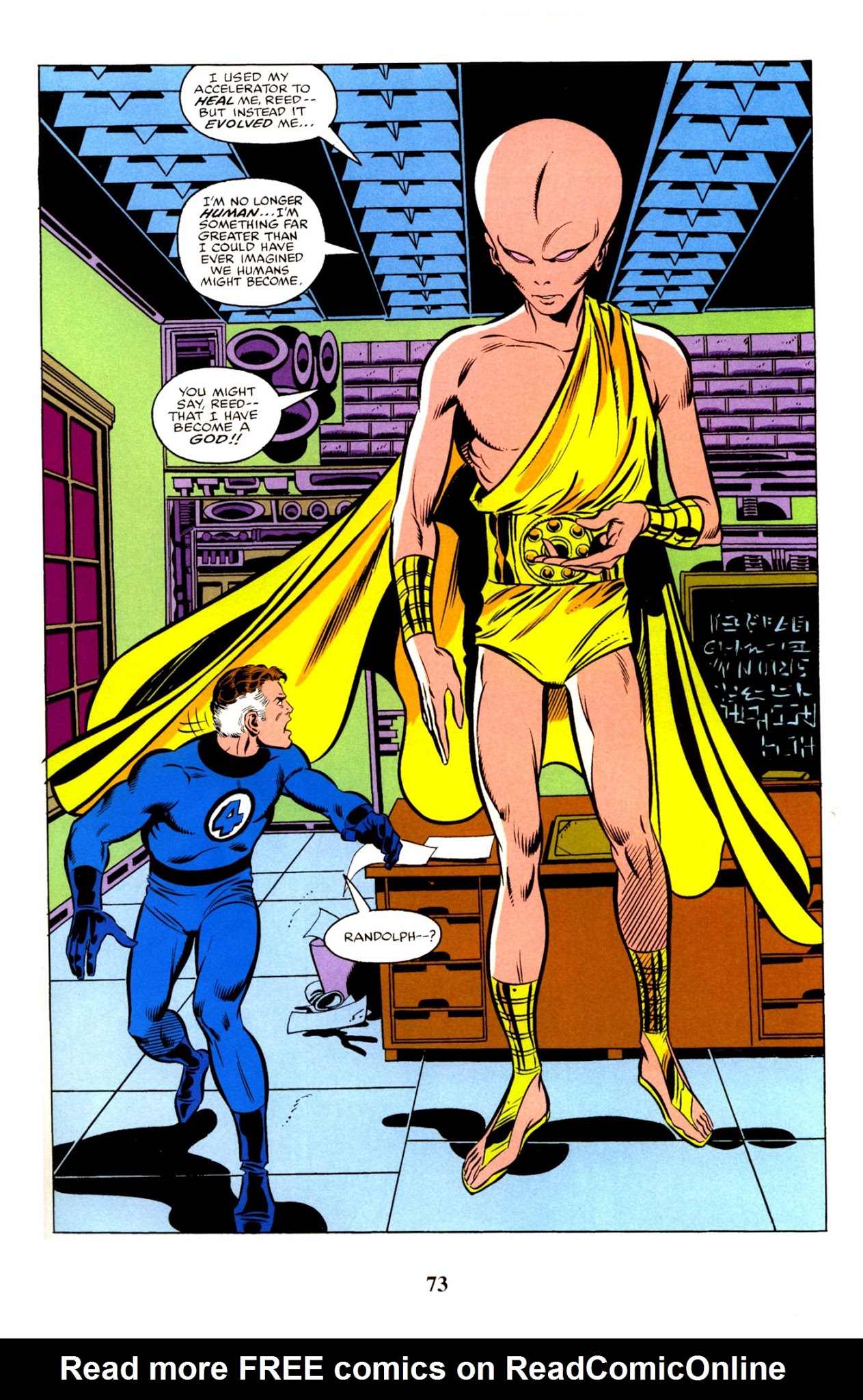 Read online Fantastic Four Visionaries: John Byrne comic -  Issue # TPB 0 - 74