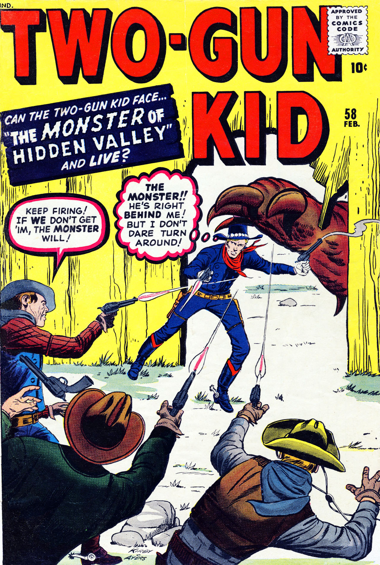 Read online Two-Gun Kid comic -  Issue #58 - 1