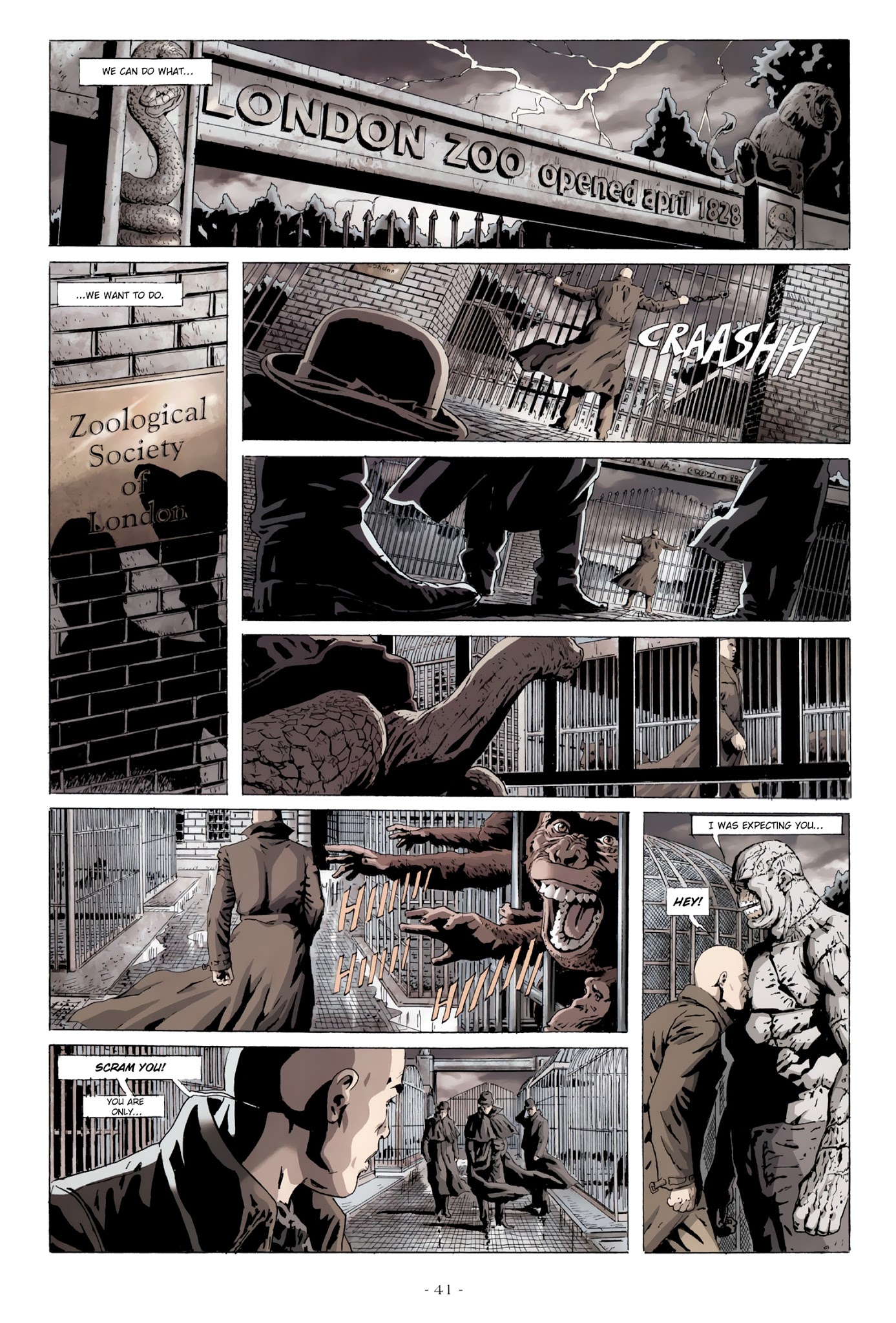 Read online Mister Hyde contre Frankenstein comic -  Issue #2 - 42