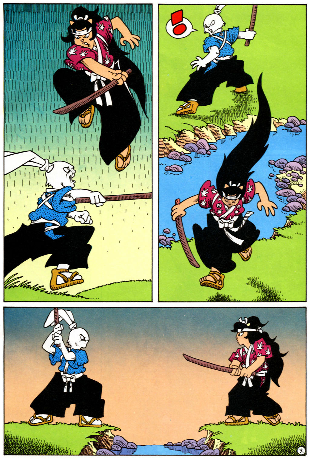 Read online Usagi Yojimbo Color Special comic -  Issue #1 - 4