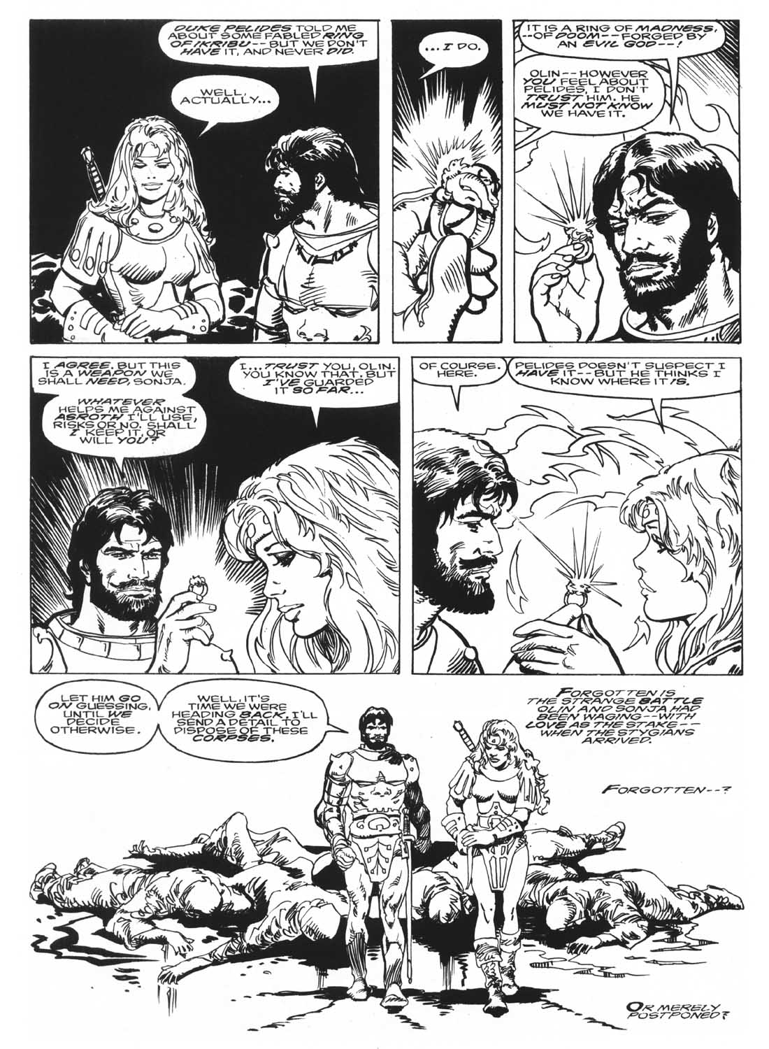 Read online The Savage Sword Of Conan comic -  Issue #232 - 33